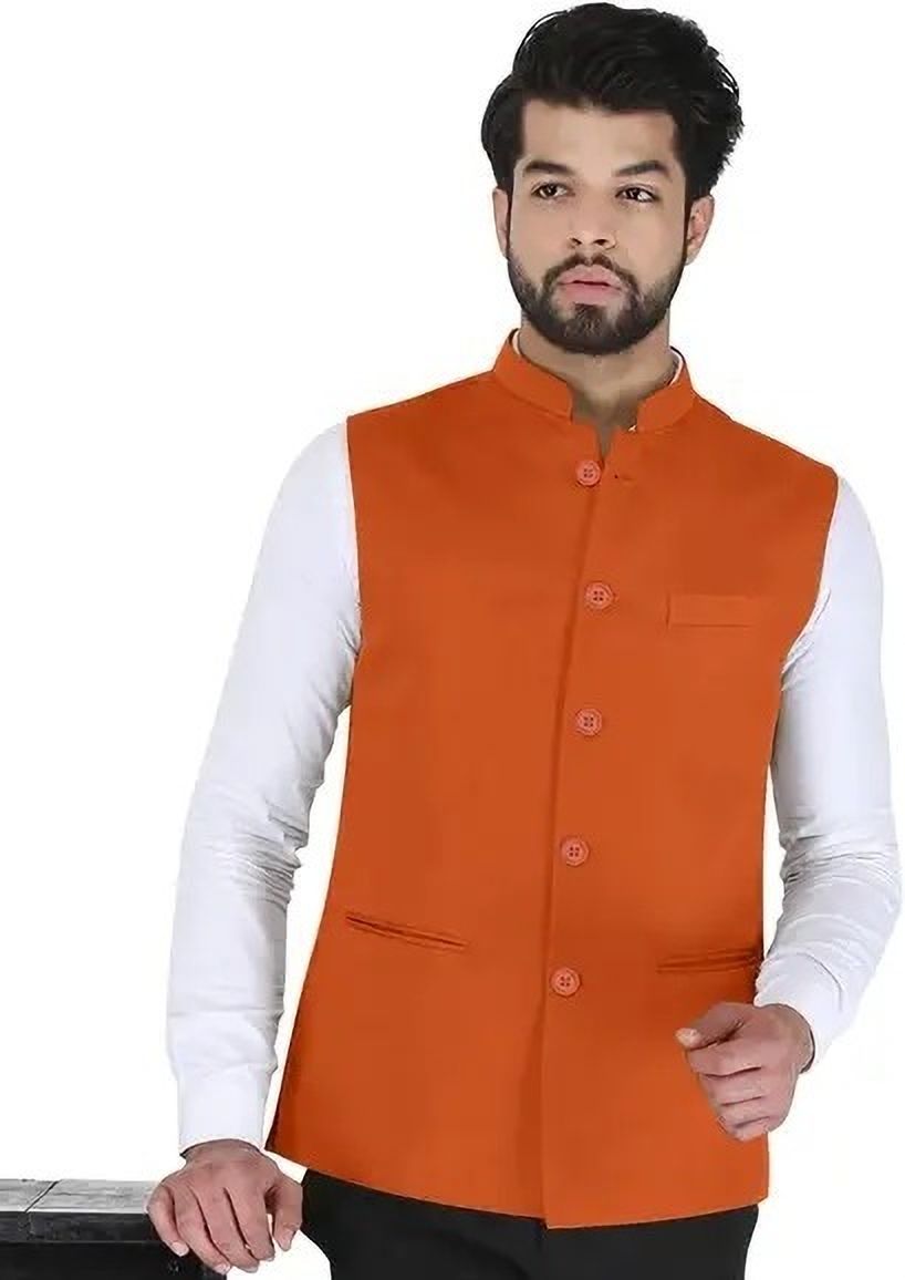 kks Solid Men Waistcoat-picture-27