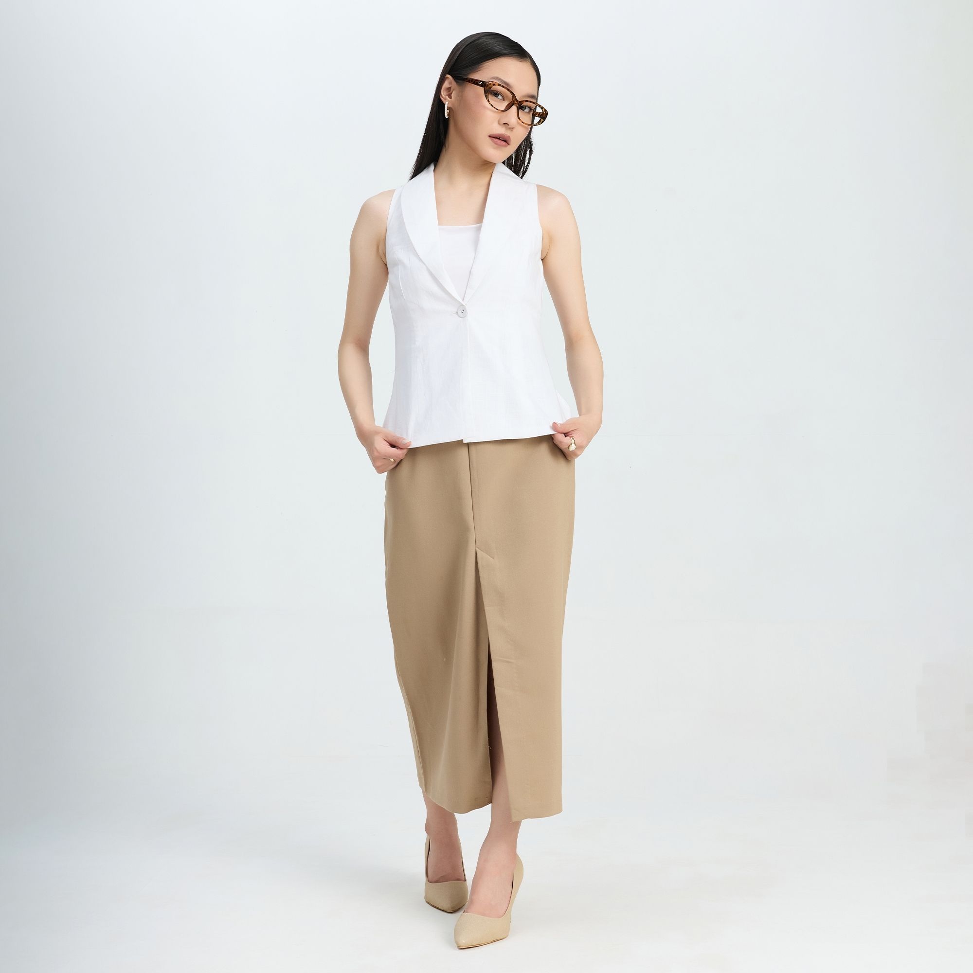 zlaata Solid Women Waistcoat-picture-29