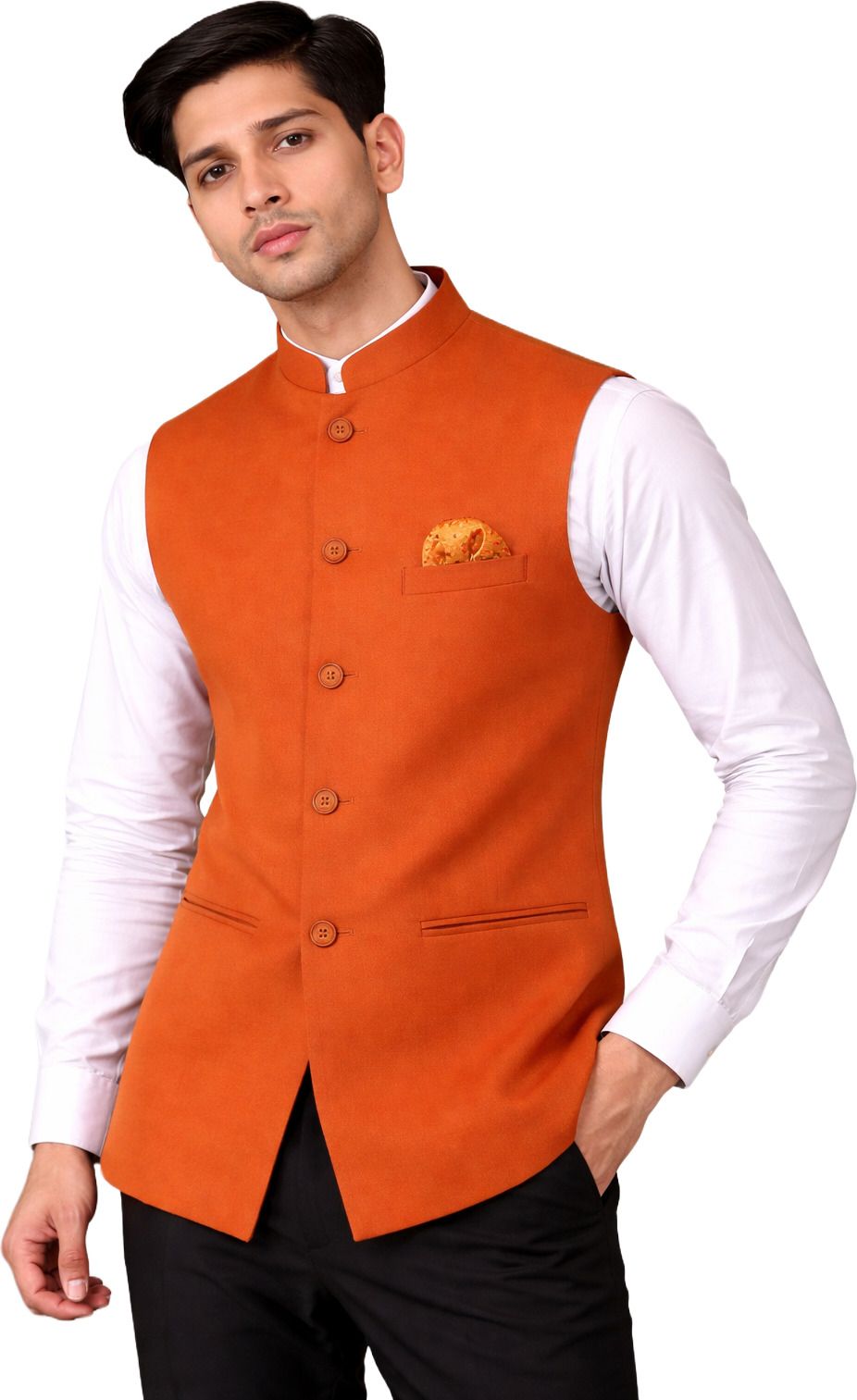 risani Solid Men Waistcoat-picture-31