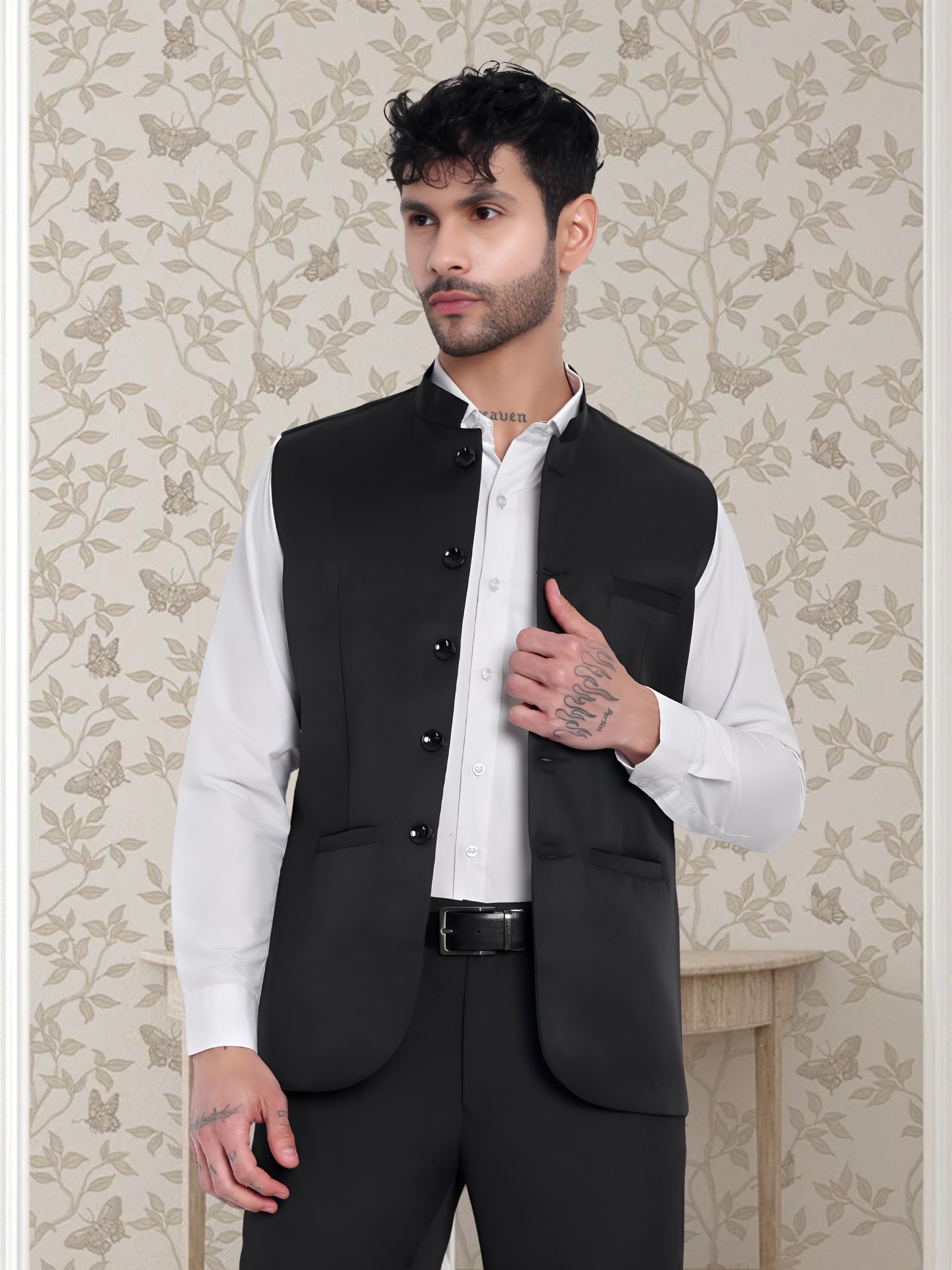 rocksy Solid Men Waistcoat-picture-24