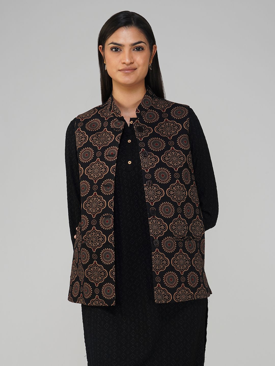 deific Colorblock Women Waistcoat-picture-38