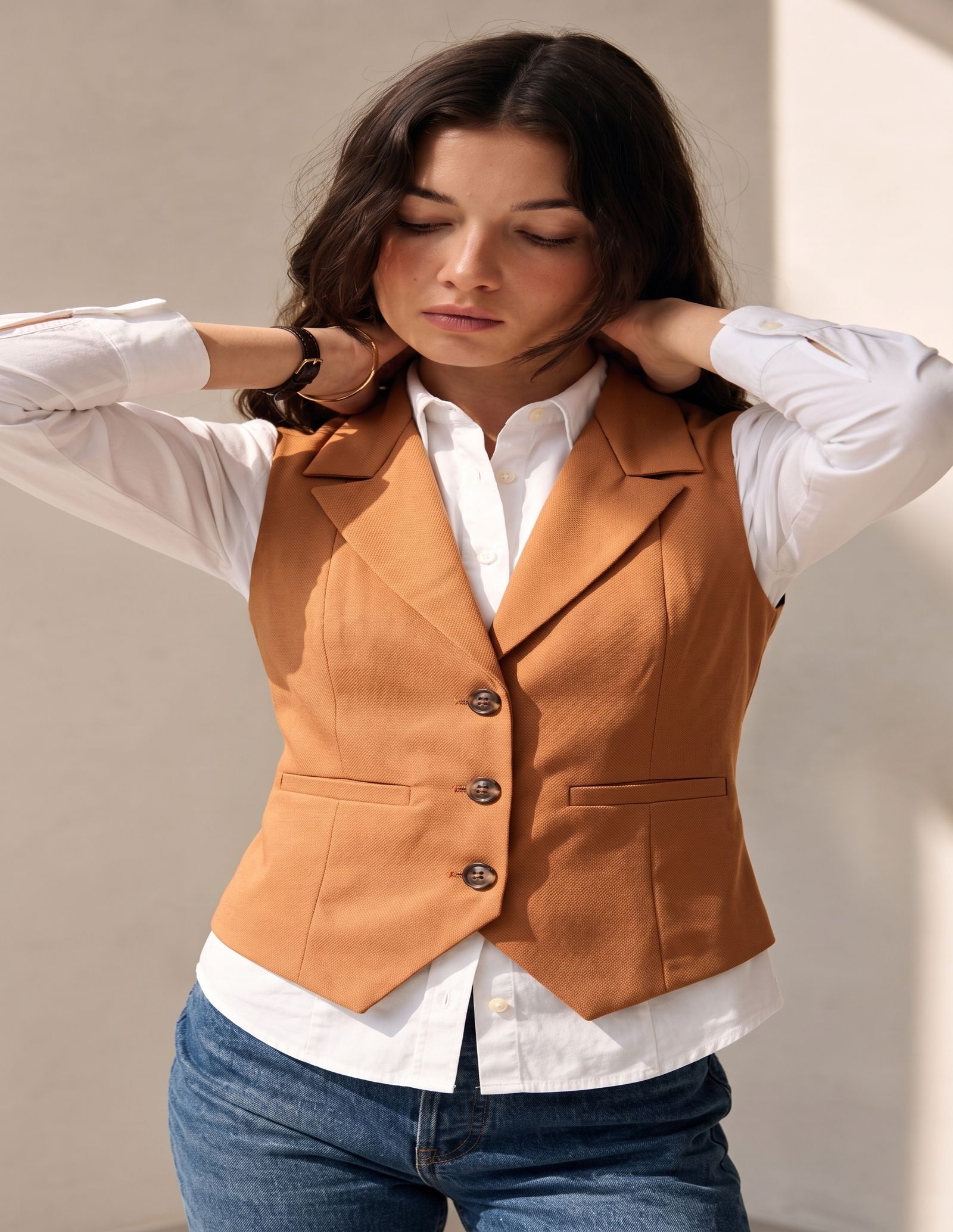 perfect productions Solid Women Waistcoat-picture-35