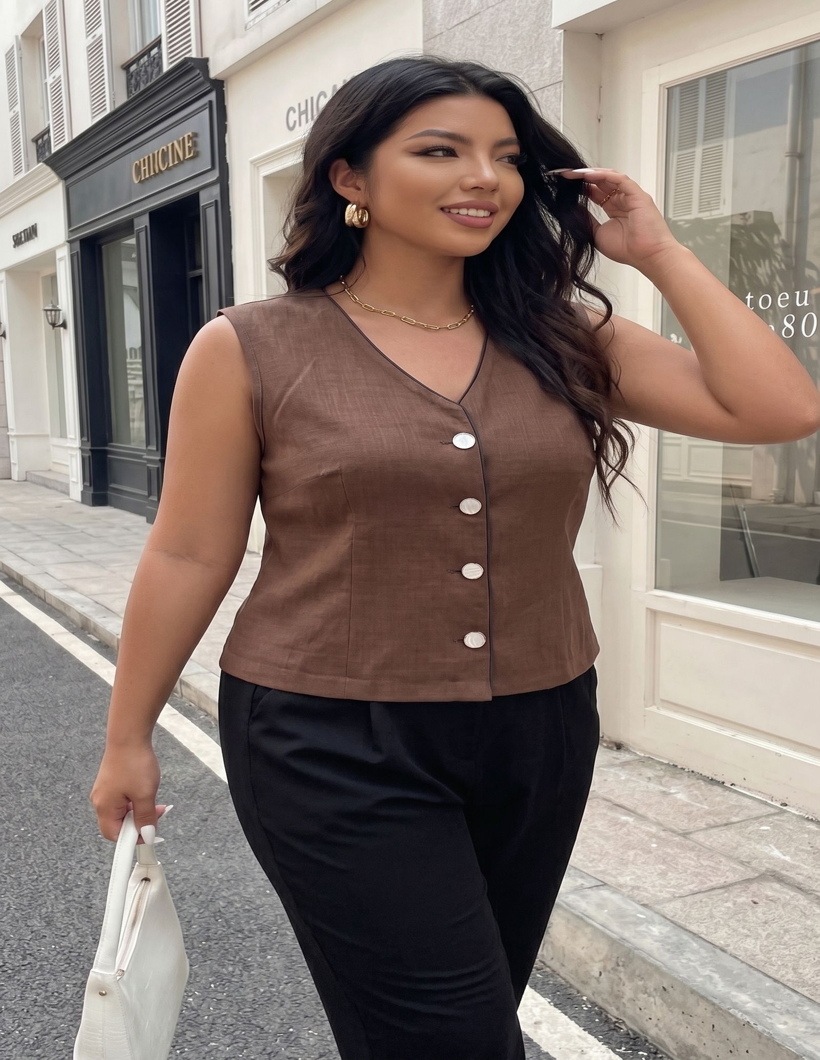 perfect productions Solid Women Waistcoat-picture-10