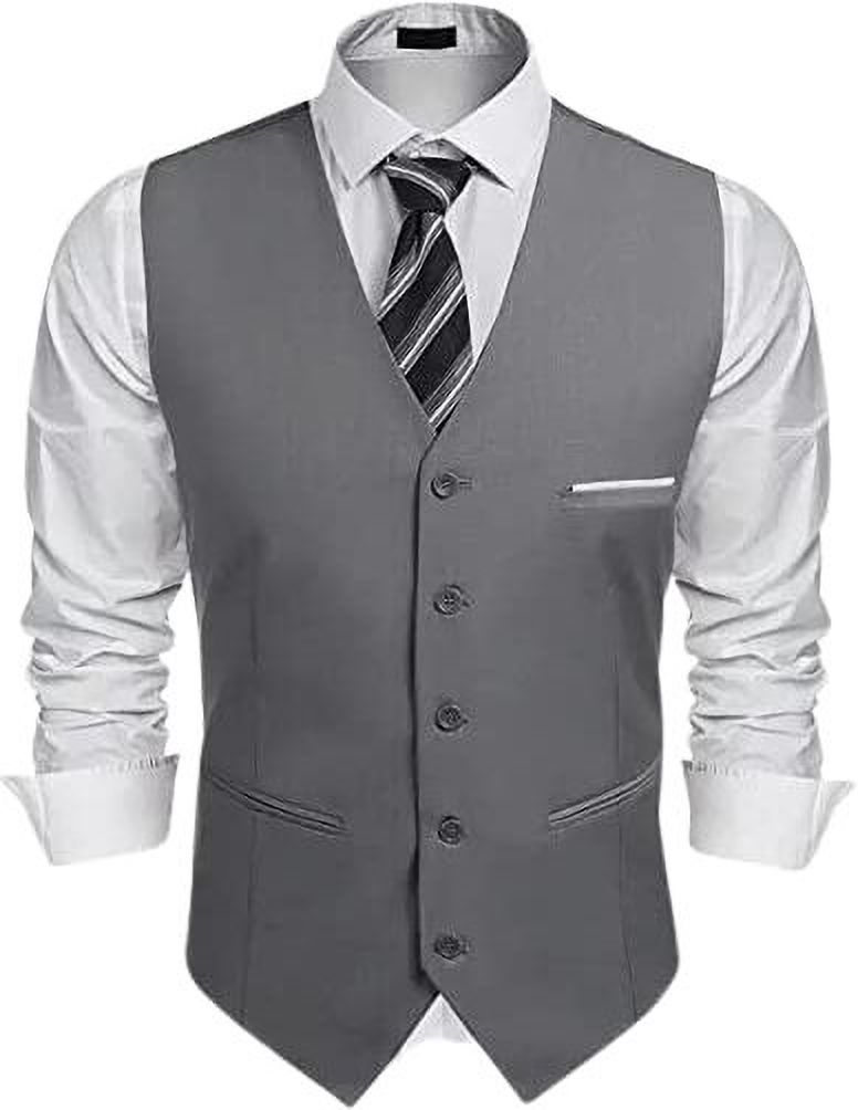dia a dia Solid Men Waistcoat-picture-15