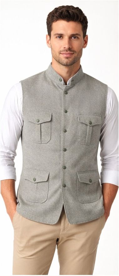 men choice Solid Men Waistcoat-picture-15