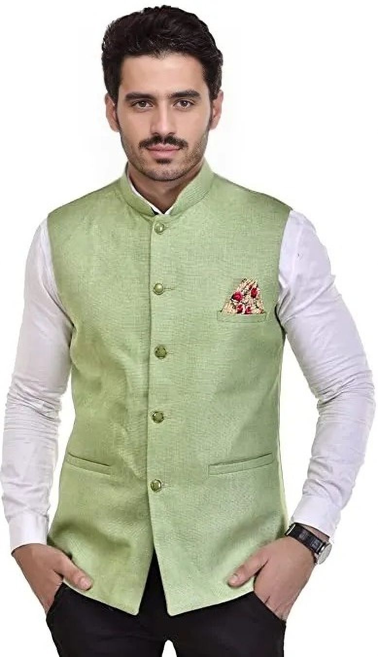 eliq Solid Men Waistcoat-picture-18