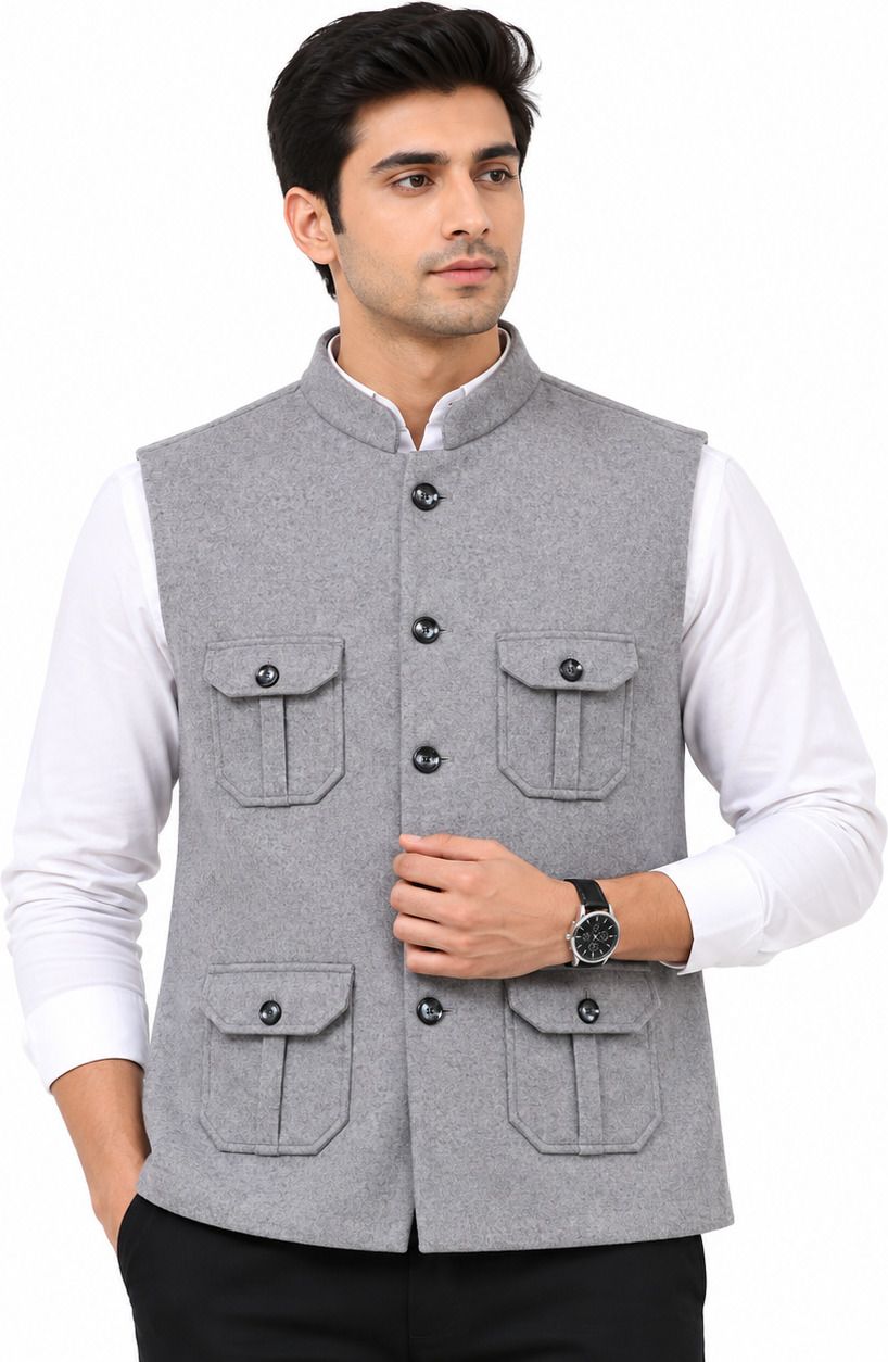 men choice Solid Men Waistcoat-picture-24