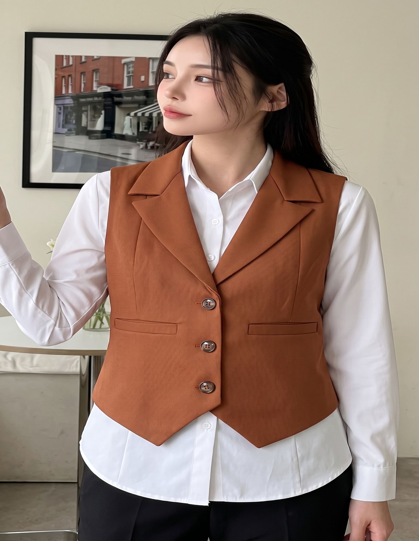 perfect productions Solid Women Waistcoat-picture-10
