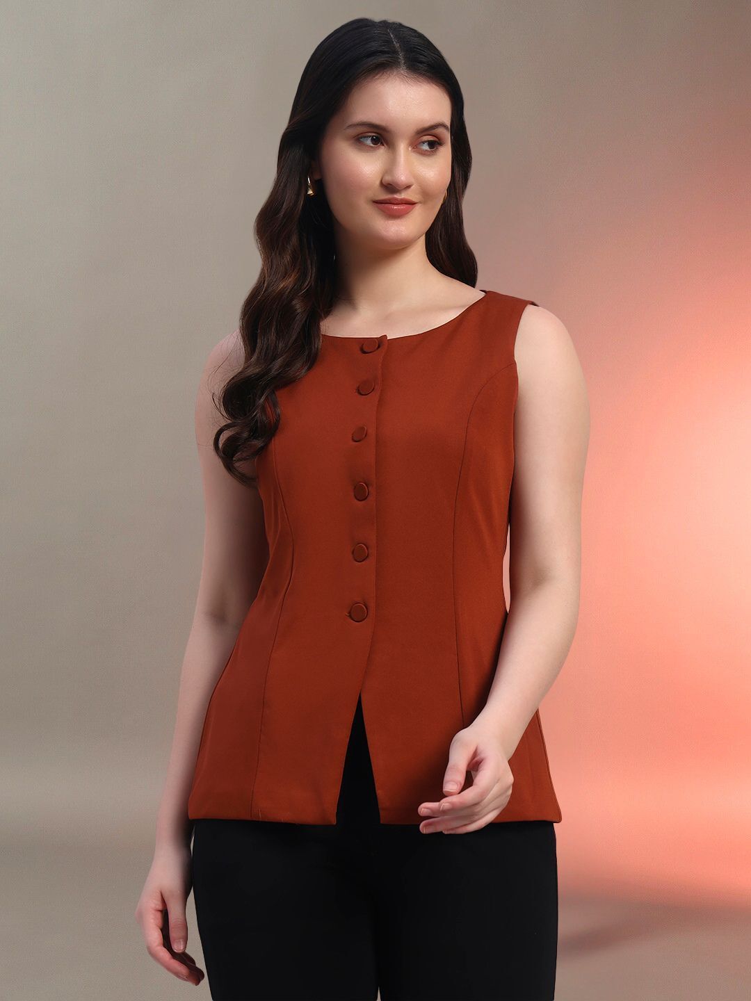 trend arrest Solid Women Waistcoat-picture-14