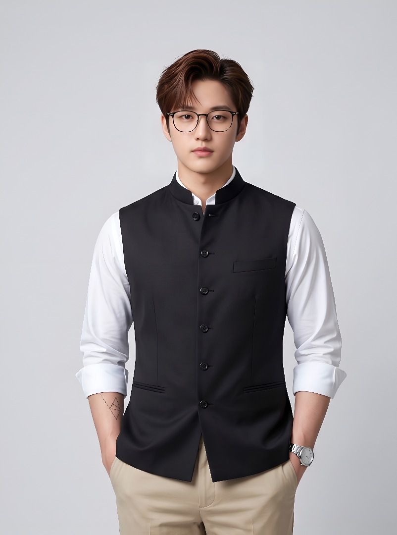 purever india Solid Men Waistcoat-picture-21