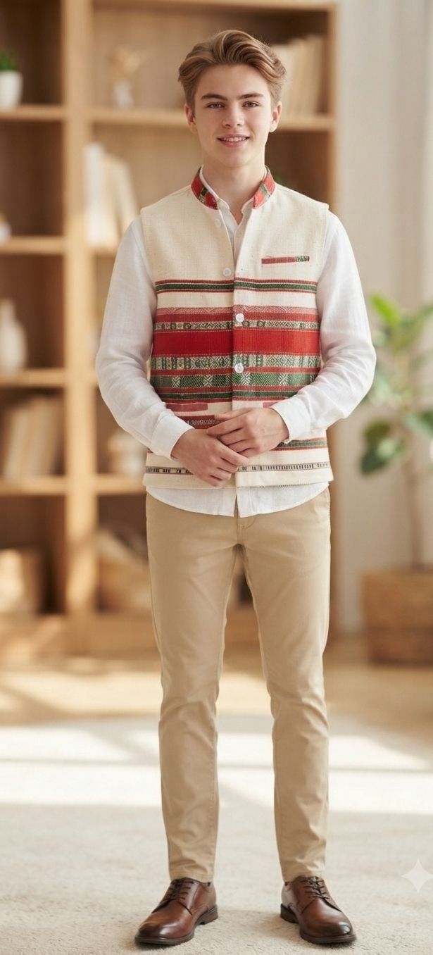 h doble dotts Solid Men Waistcoat-picture-47