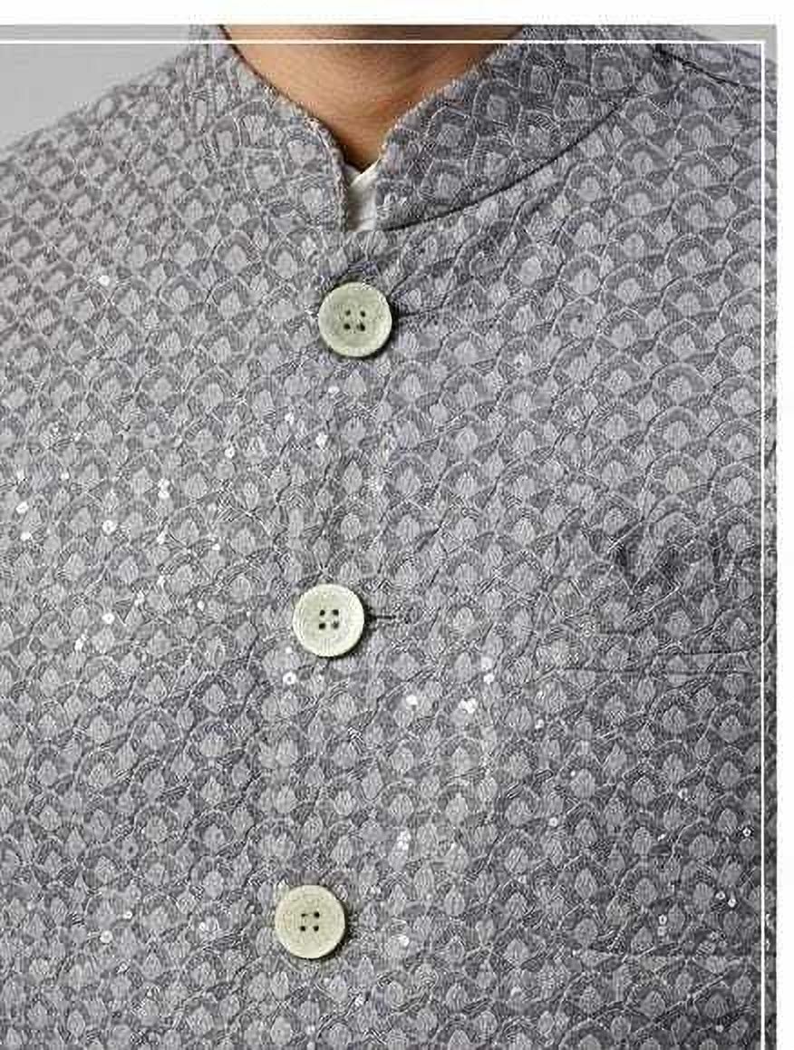 anju collections Solid Men Waistcoat-picture-12