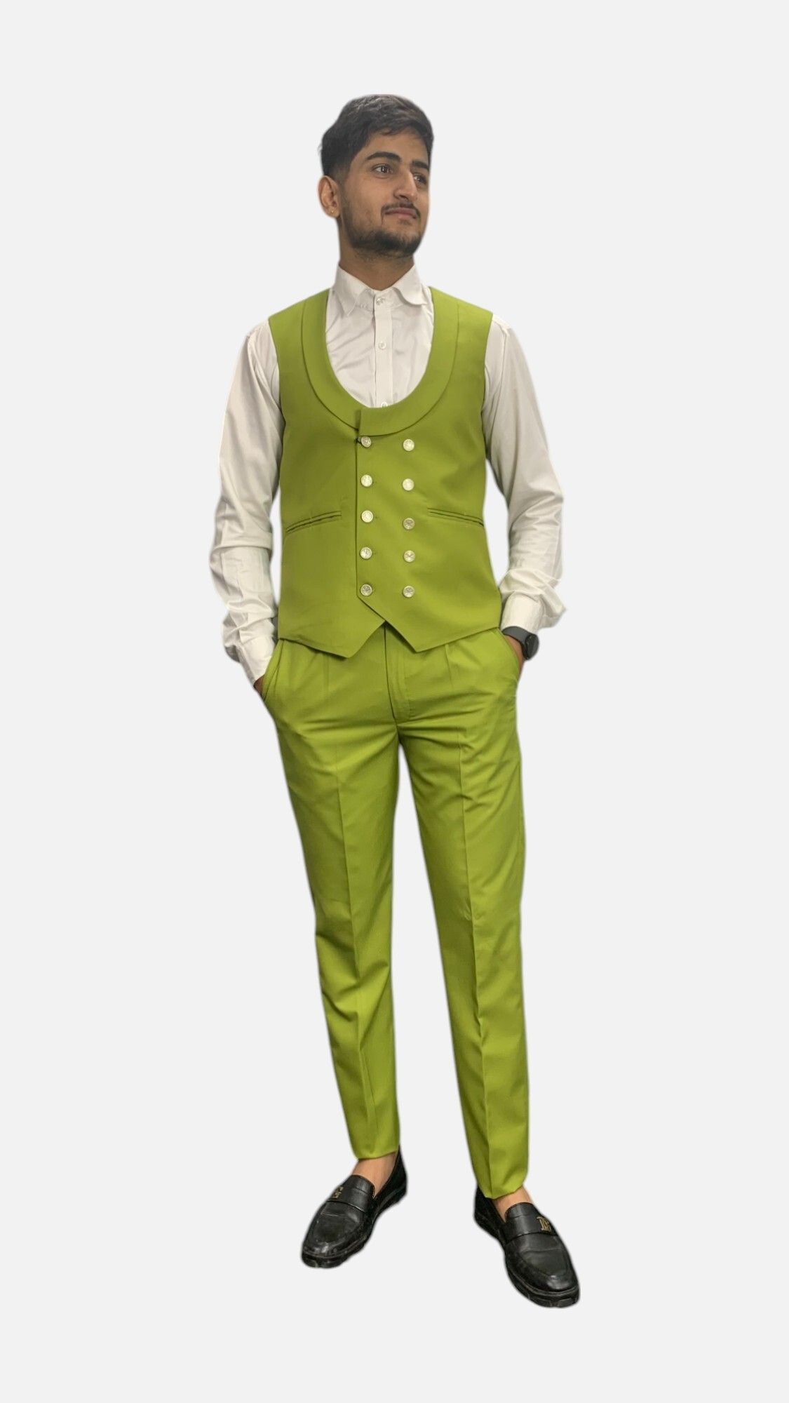 gargian master cut Solid Men Waistcoat-picture-13