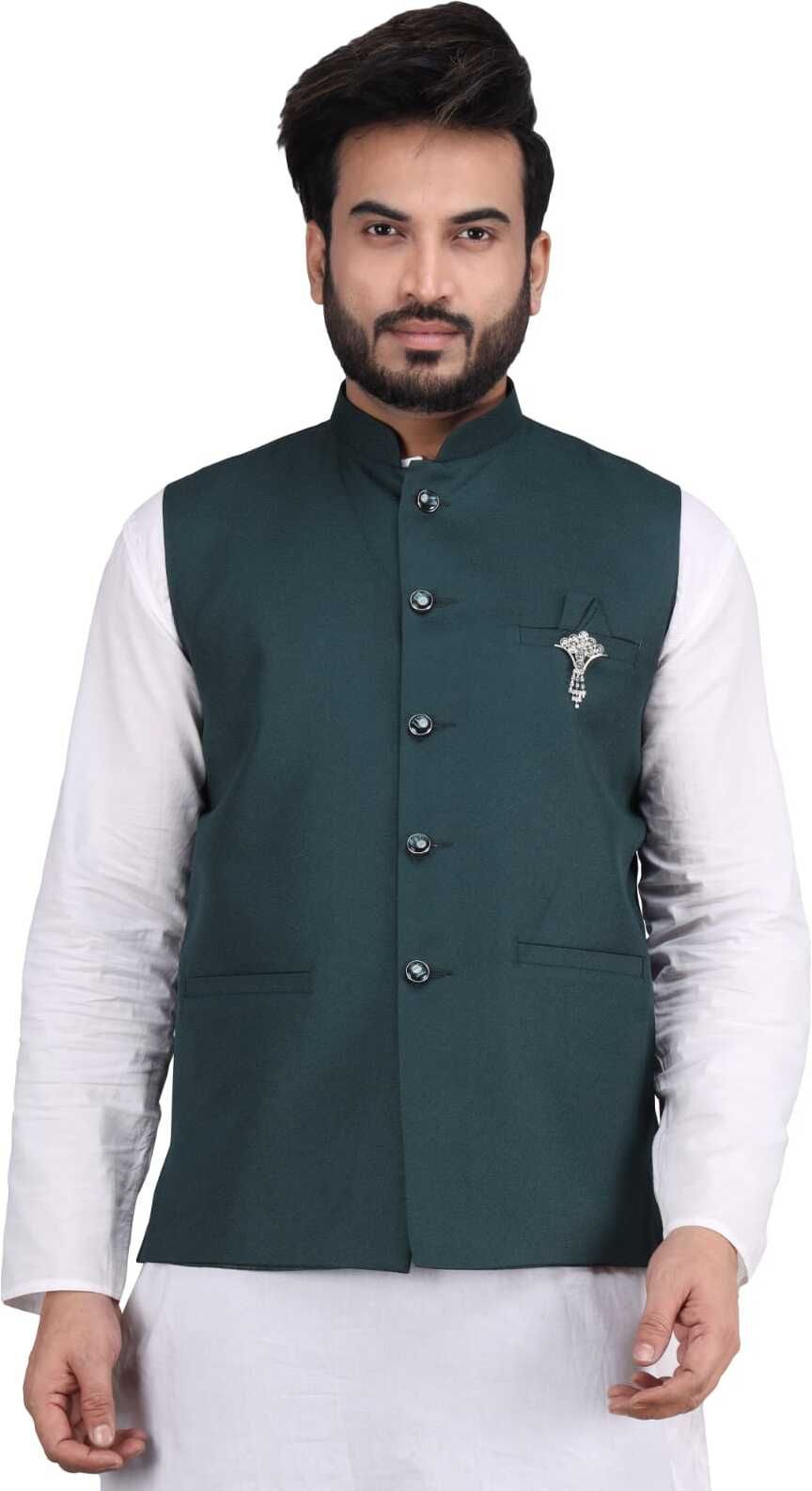 maksud enterprise Striped Men Waistcoat-picture-28