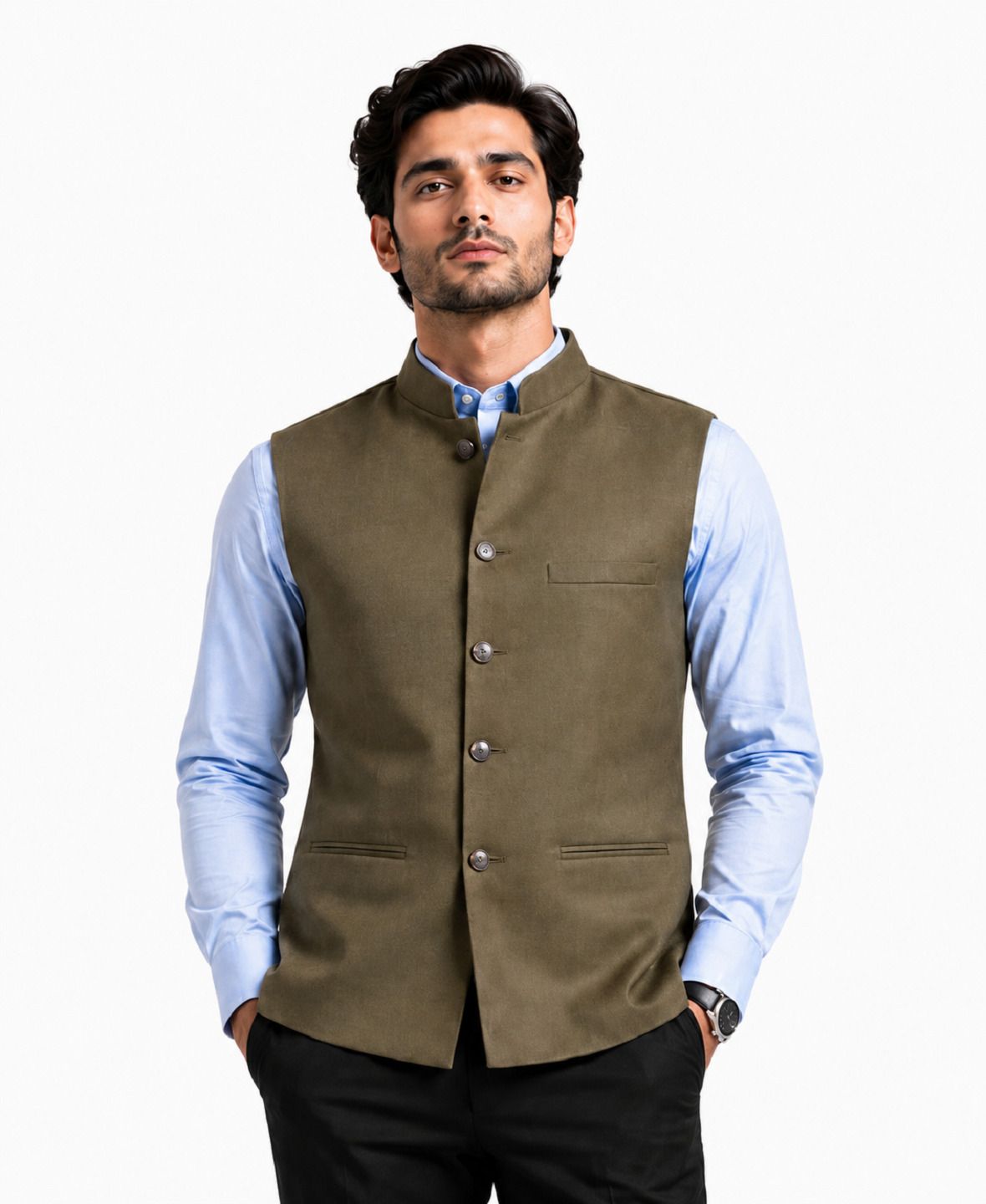 fashion senoraa Solid Men Waistcoat-picture-23