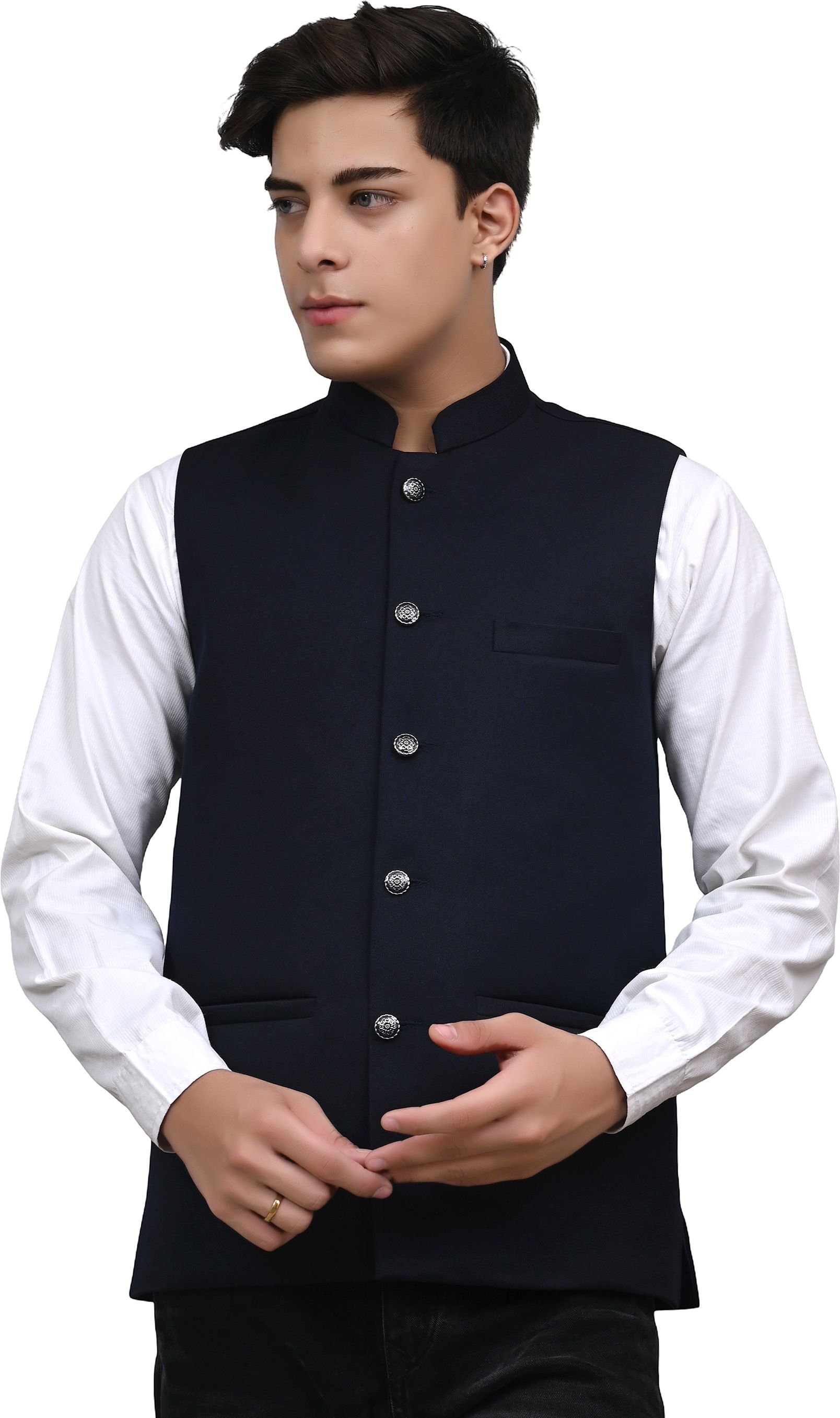 nadwi garments Solid Men Waistcoat-picture-14