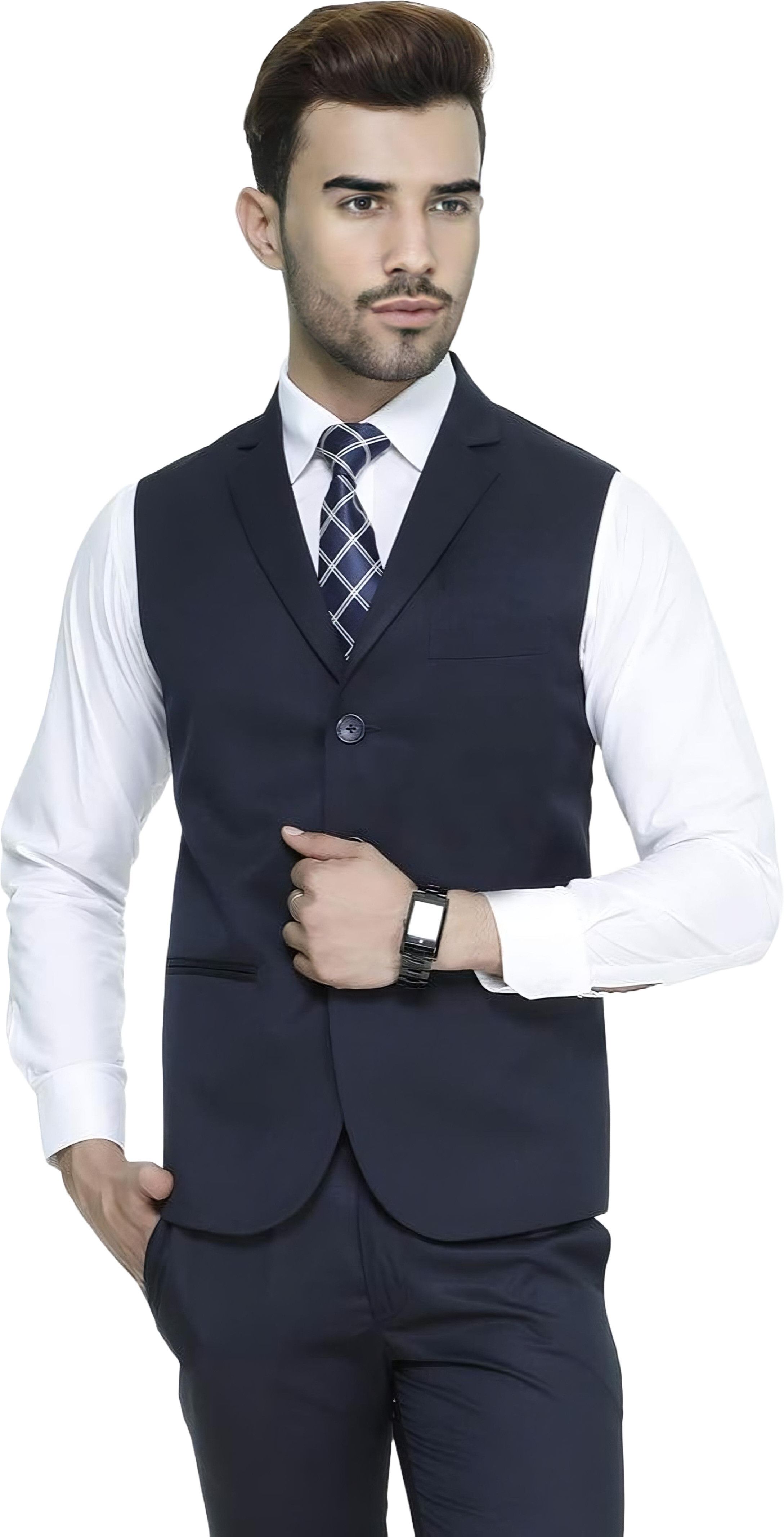 rocksy Solid Men Waistcoat-picture-22