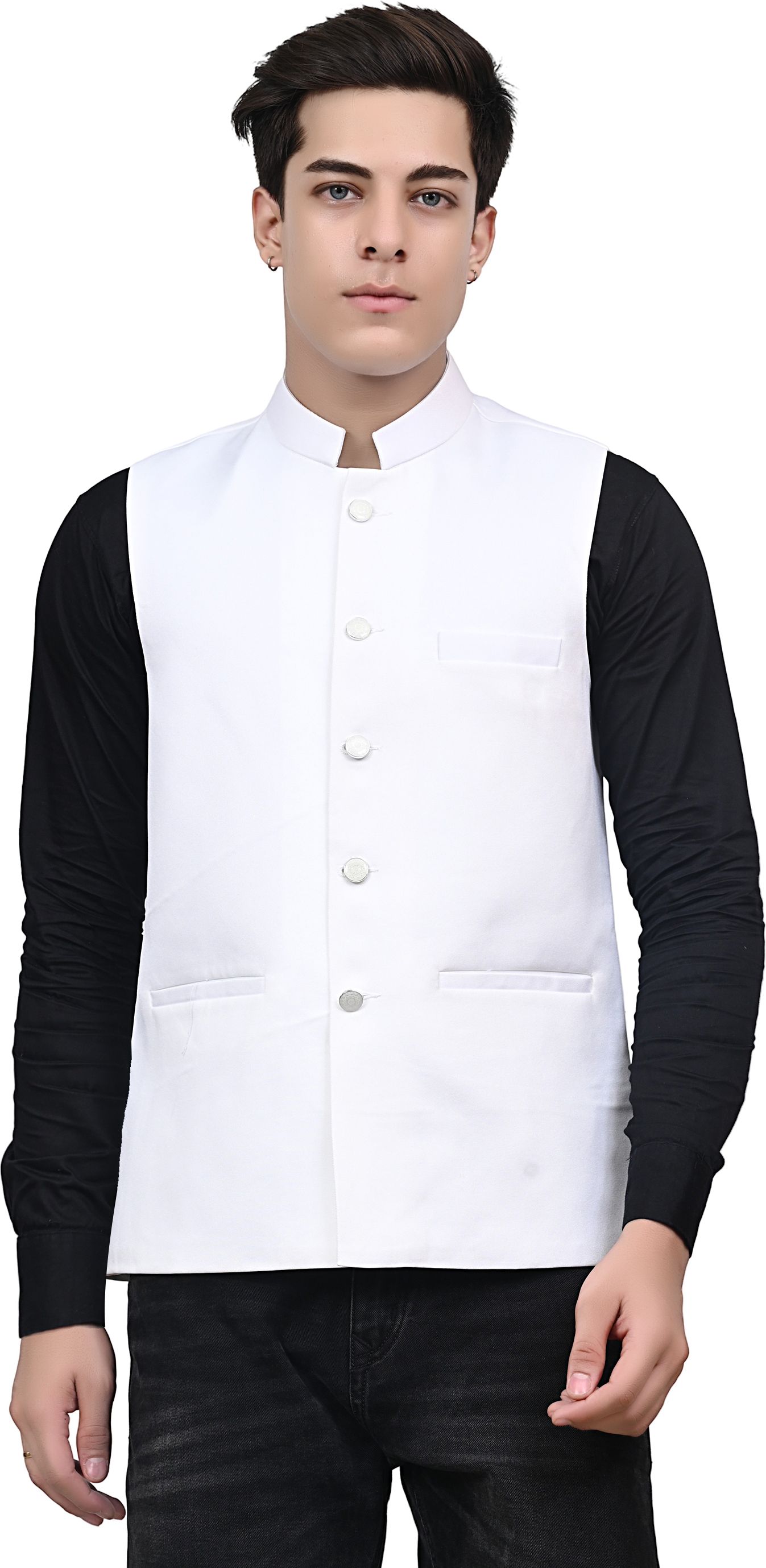 nadwi garments Solid Men Waistcoat-picture-27