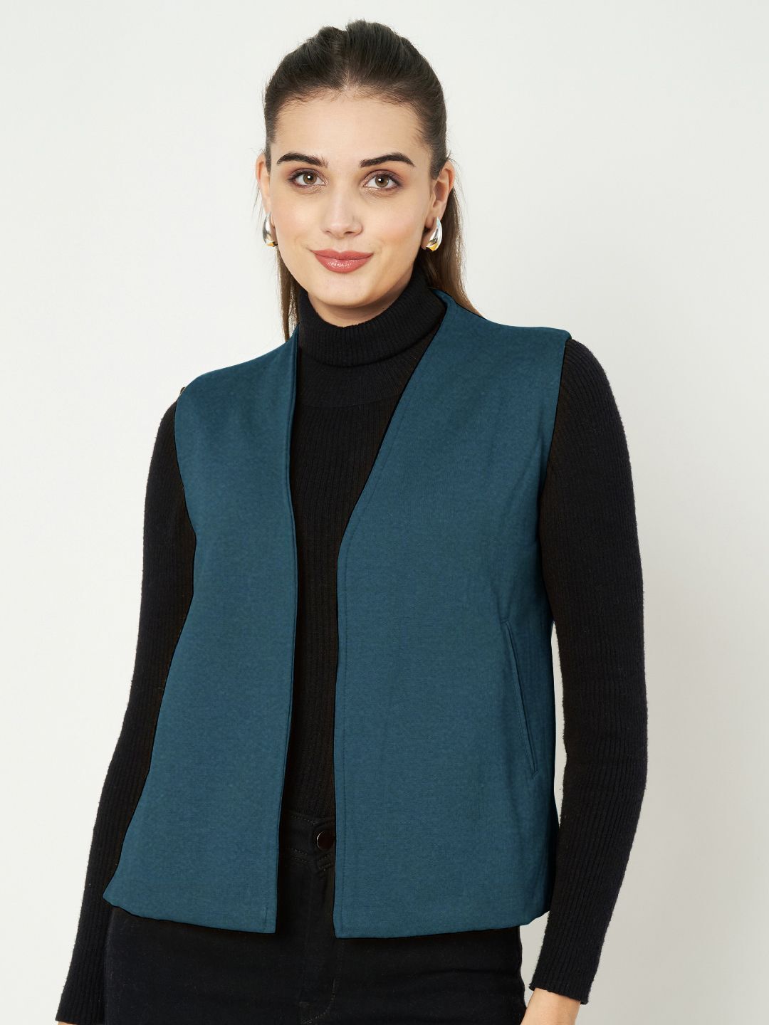 brinns Solid Women Waistcoat-picture-40