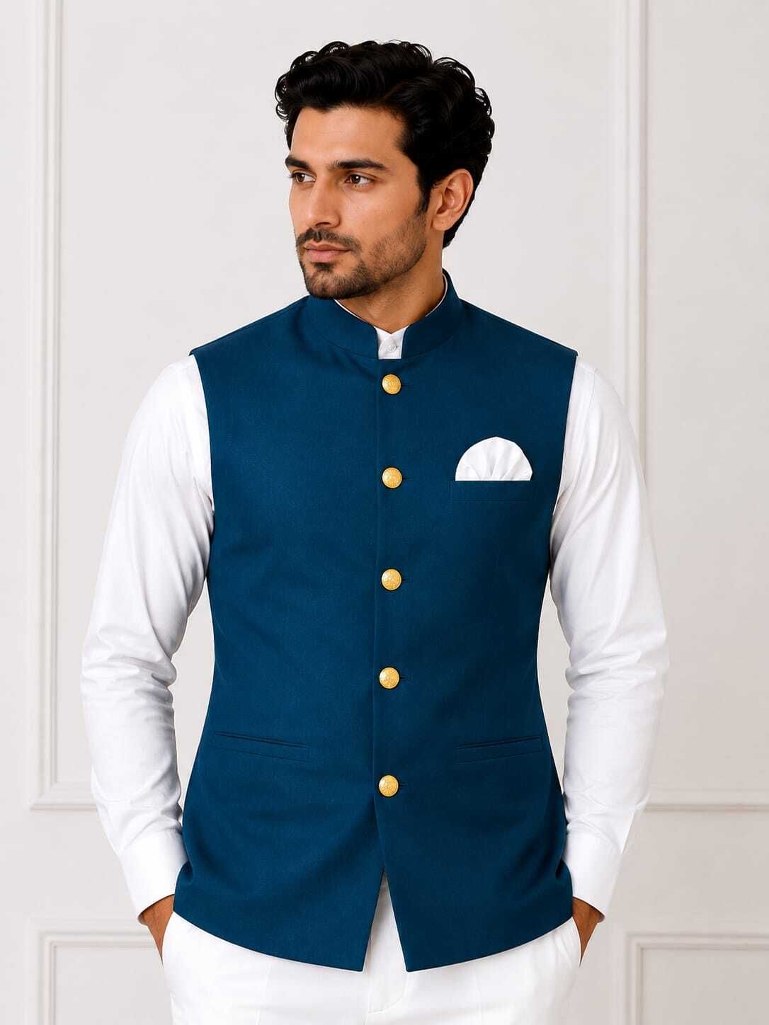 men choice Solid Men Waistcoat-picture-37