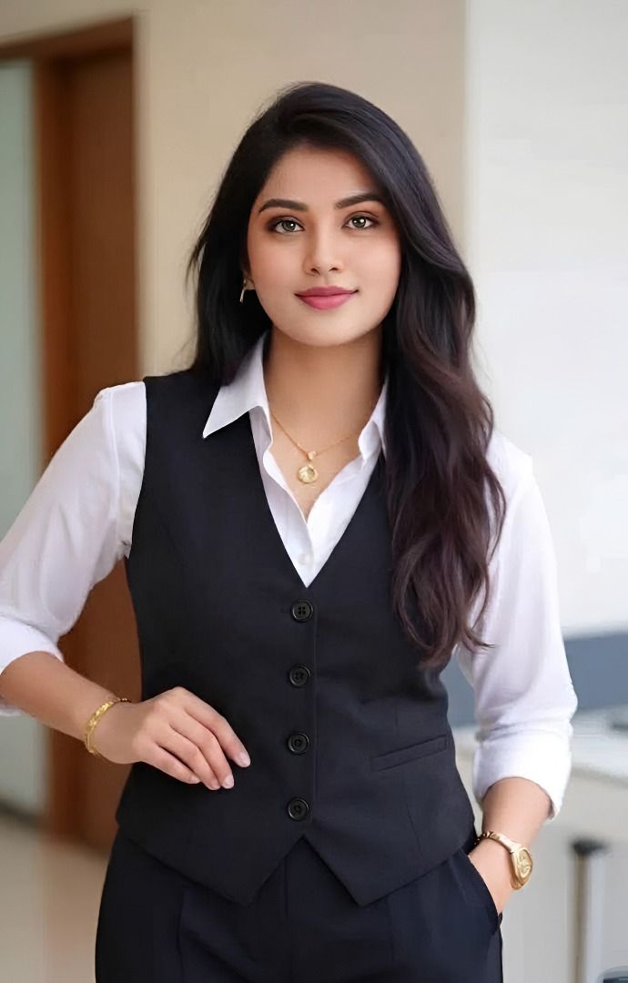cadmon Solid Women Waistcoat-picture-20
