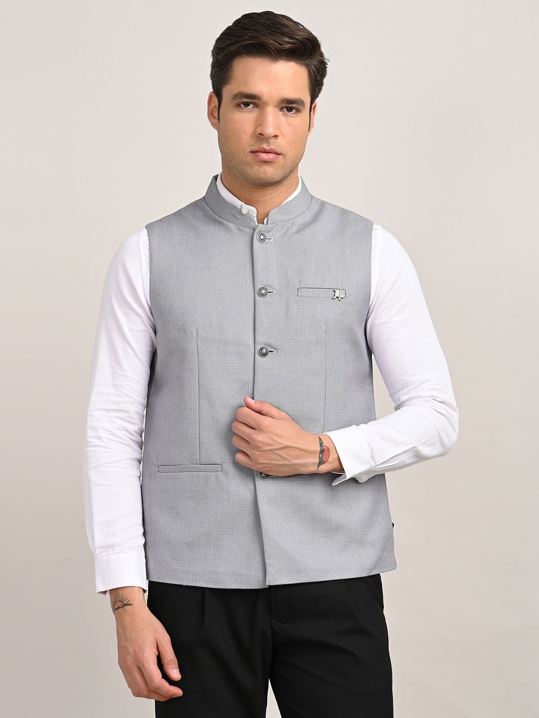 Woven Men Waistcoat