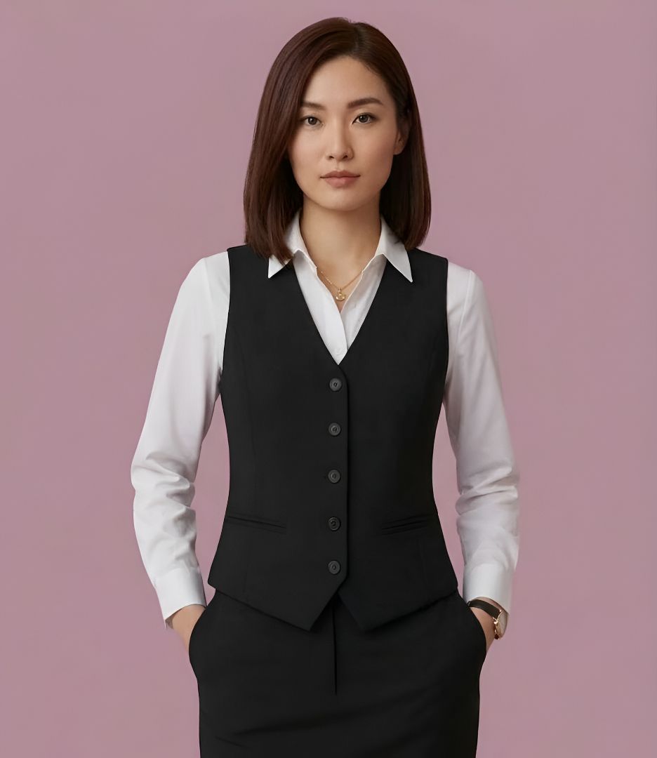 cadmon Solid Women Waistcoat-picture-26