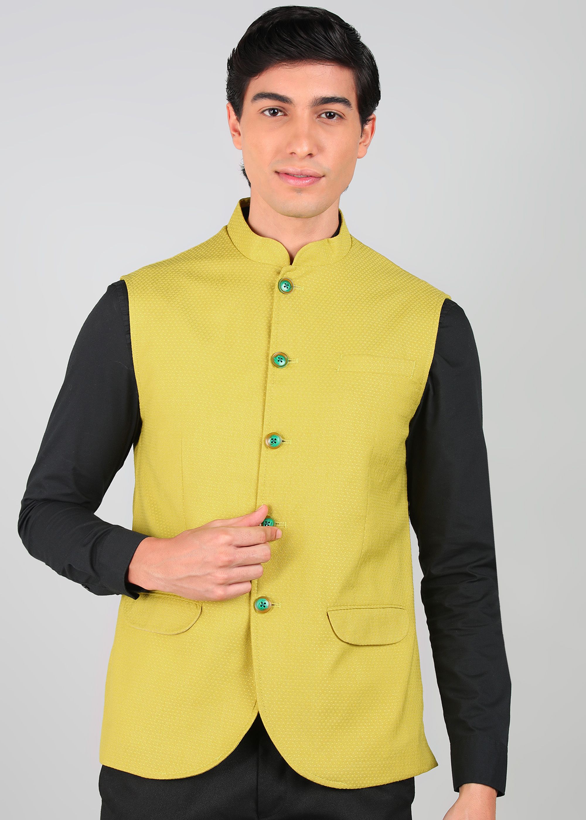 peter england Self Design Men Waistcoat-picture-18