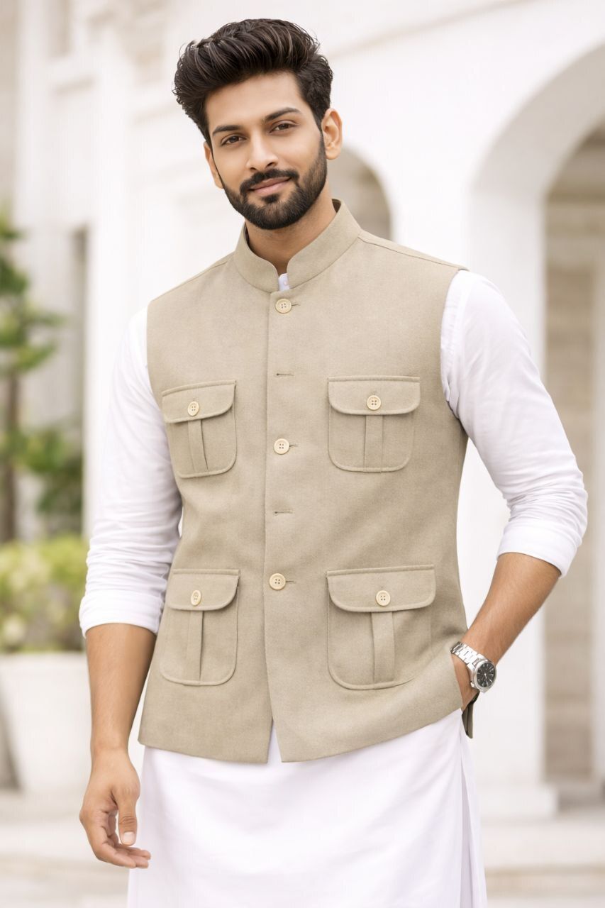 trend tide Solid Men Waistcoat-picture-20