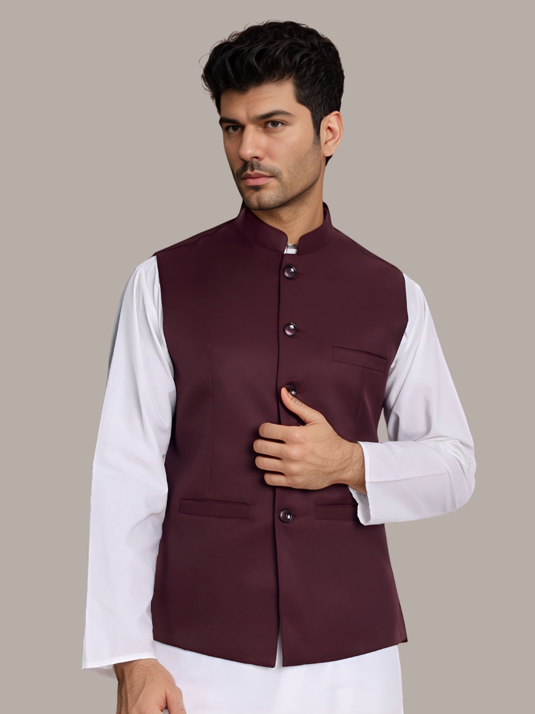 rocksy Solid Men Waistcoat-picture-12