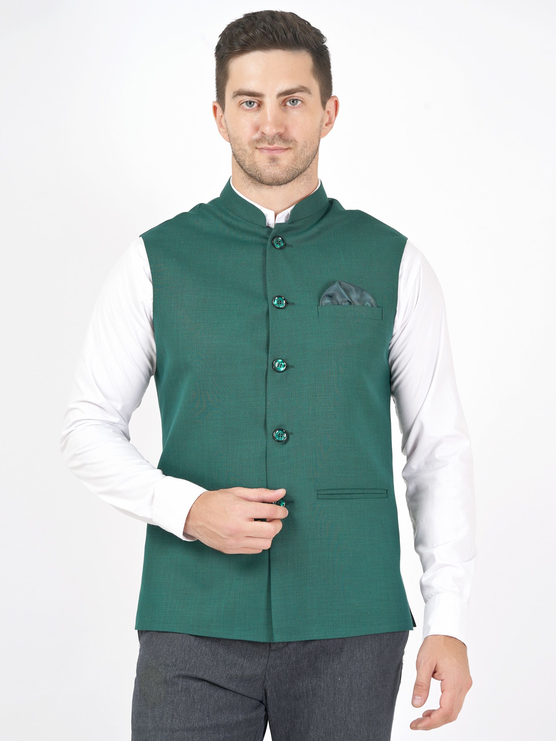 badoliya & sons Solid Men Waistcoat-picture-6