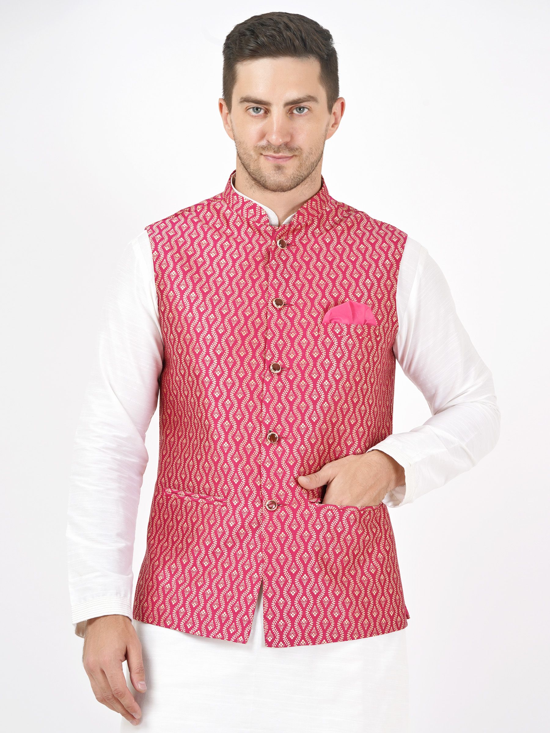 badoliya & sons Embellished Men Waistcoat-picture-26
