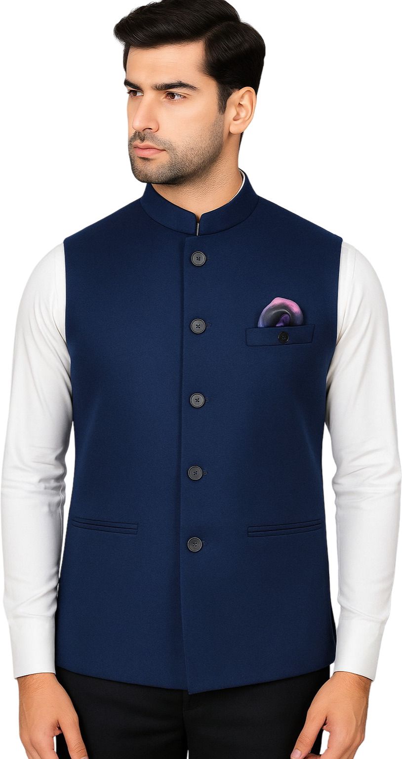 risani Solid Men Waistcoat-picture-30