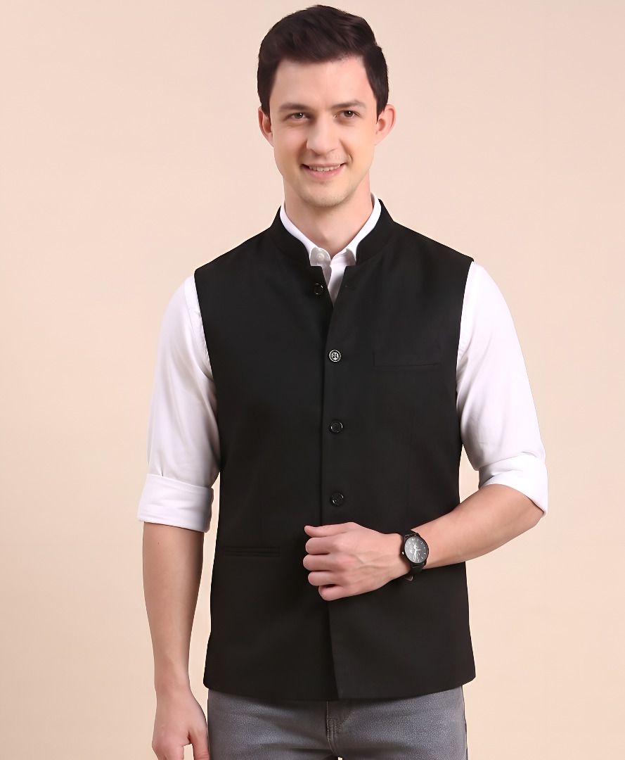purever india Solid Men Waistcoat-picture-26
