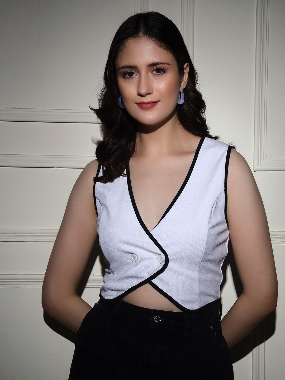 tandul Solid Women Waistcoat-picture-23