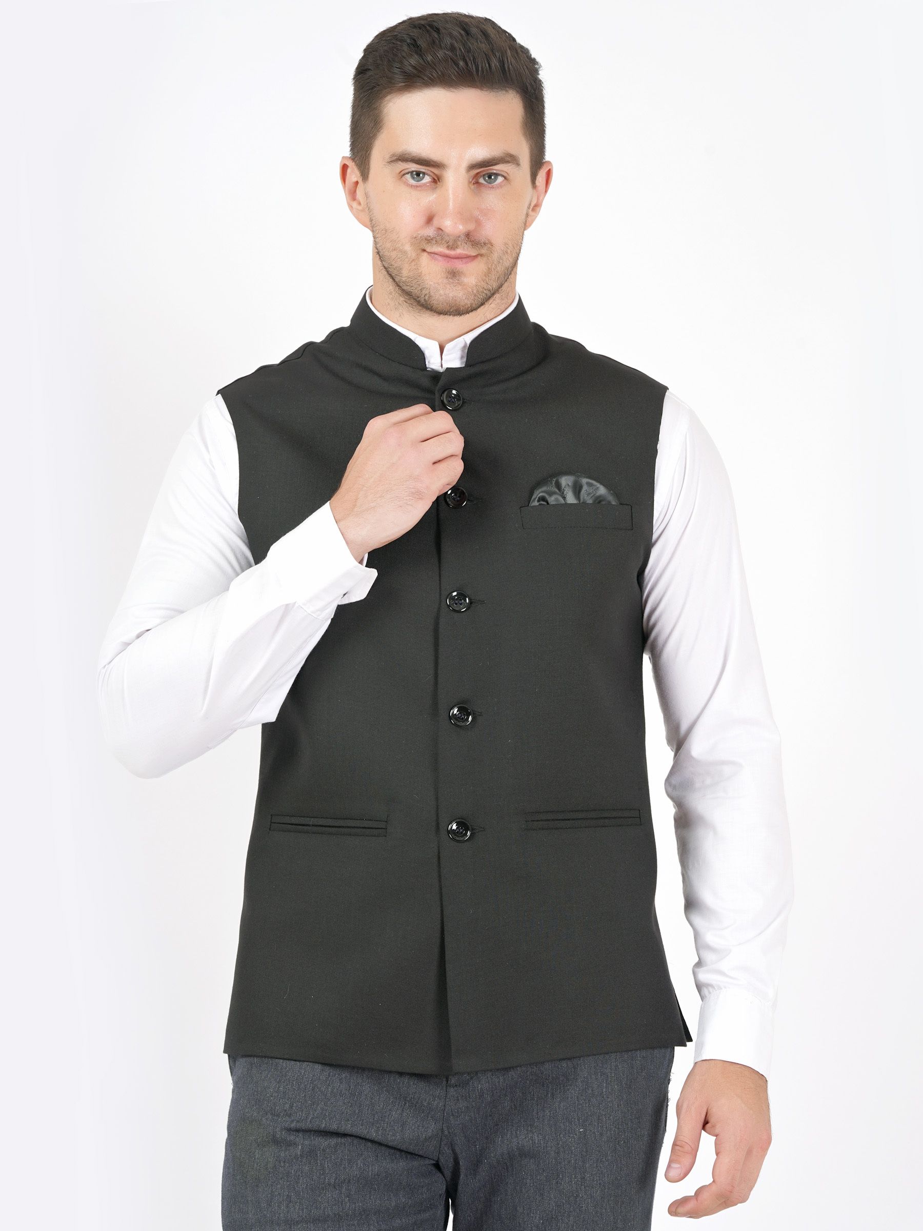 badoliya & sons Solid Men Waistcoat-picture-10