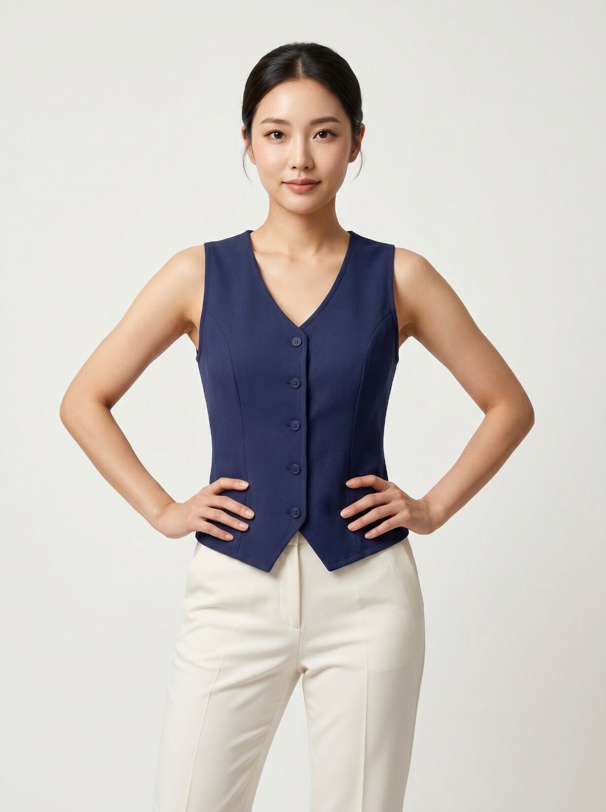 soil street Solid Women Waistcoat-picture-23