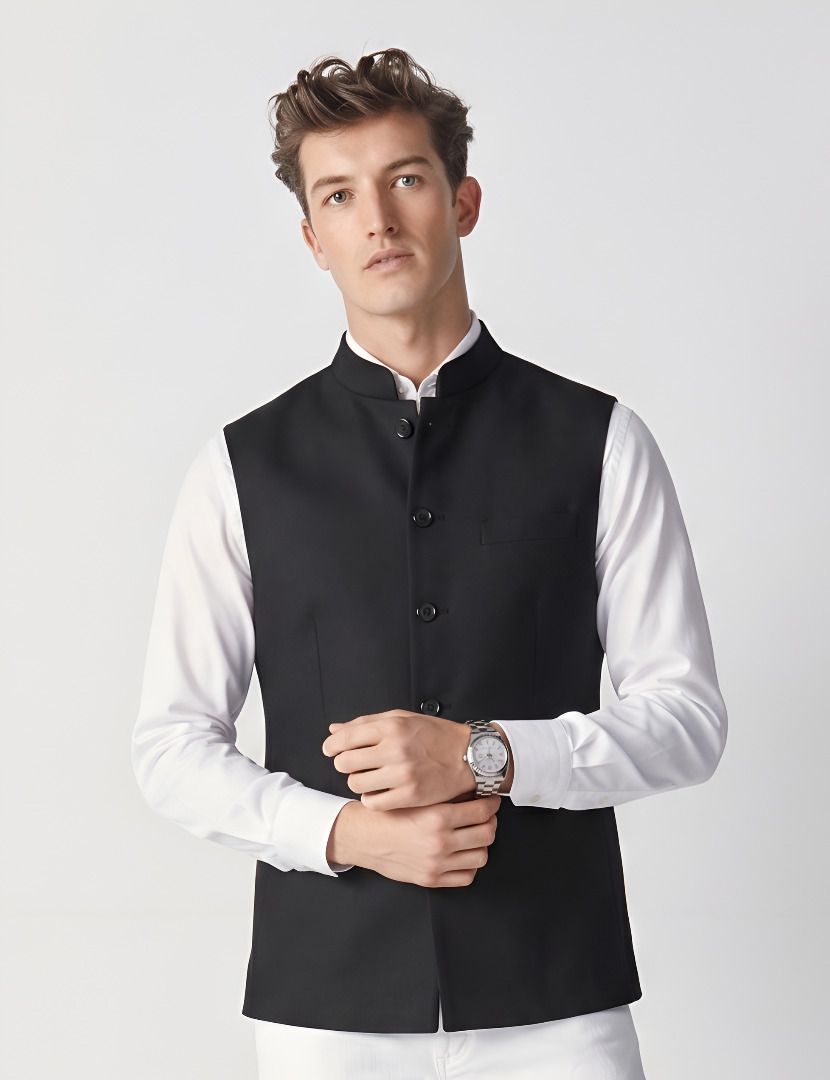 purever india Solid Men Waistcoat-picture-29