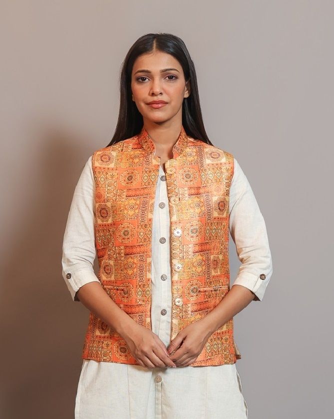 deific Printed Women Waistcoat-picture-28