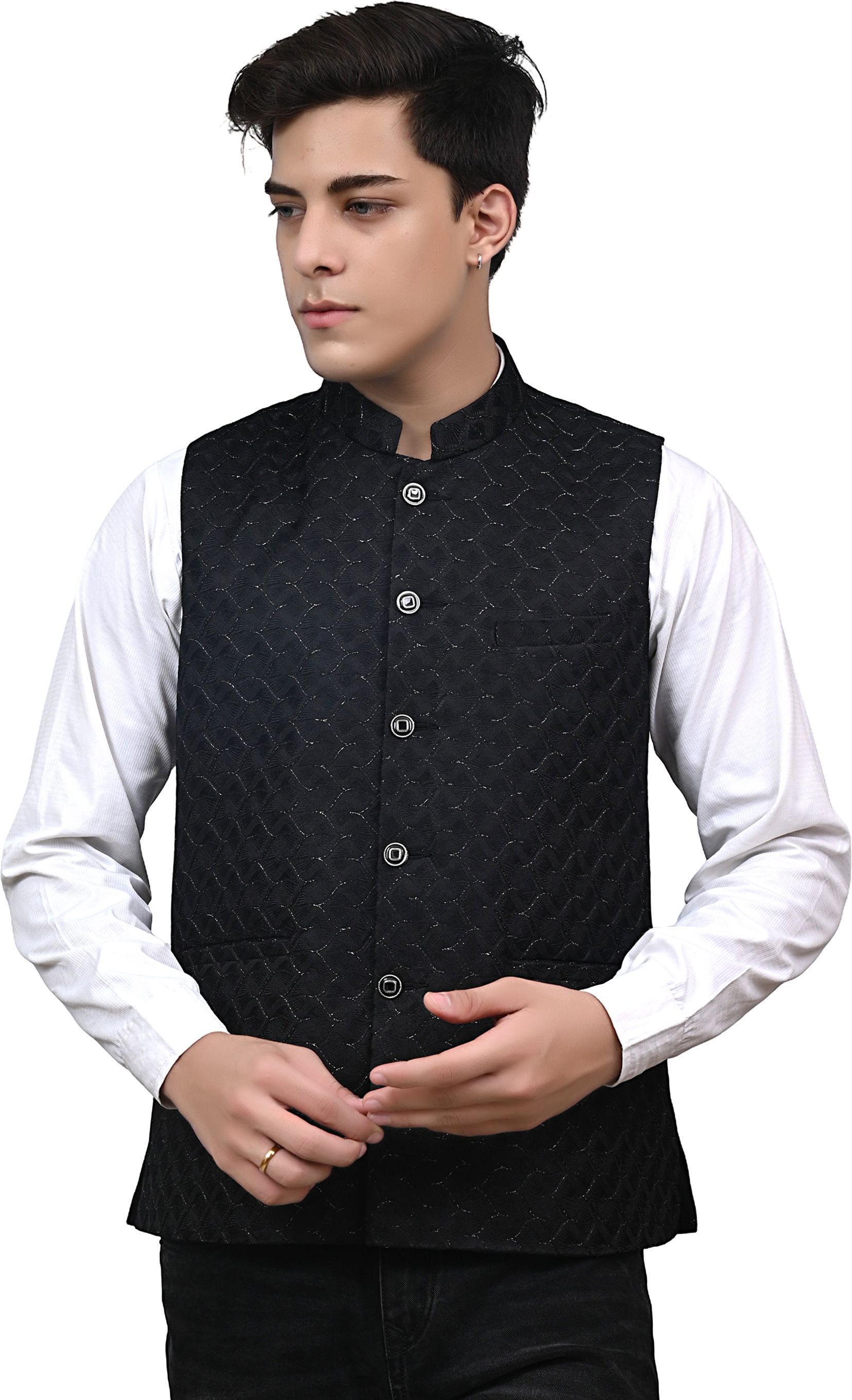 Embroidered Men Waistcoat-image-28