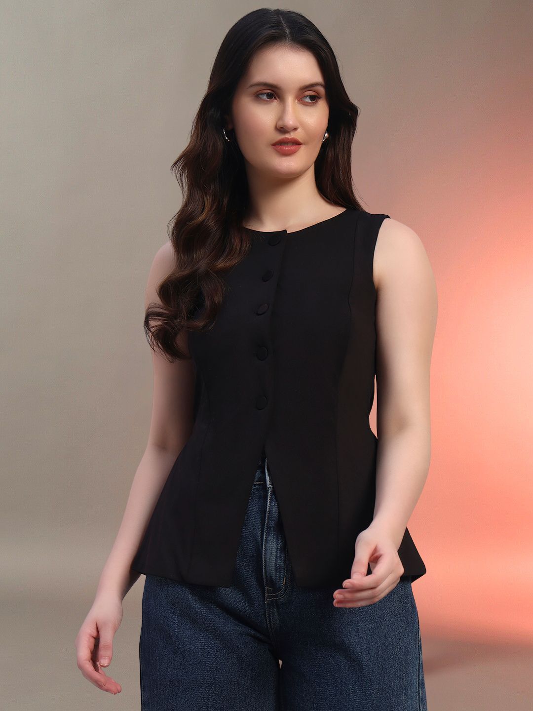 trend arrest Solid Women Waistcoat-picture-35