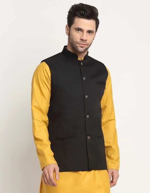 kraft india Solid Men Waistcoat-picture-23