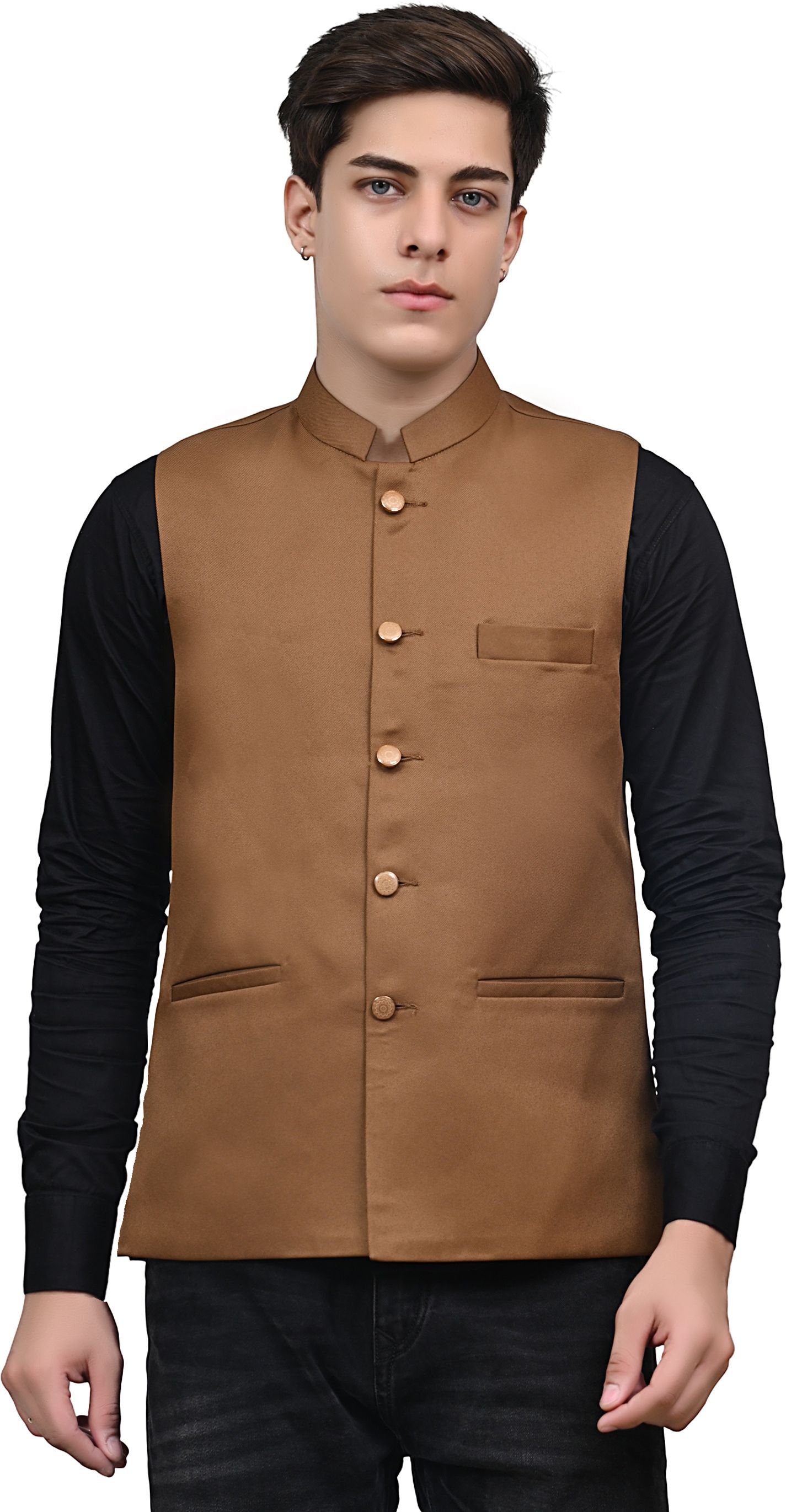 nadwi garments Solid Men Waistcoat-picture-29