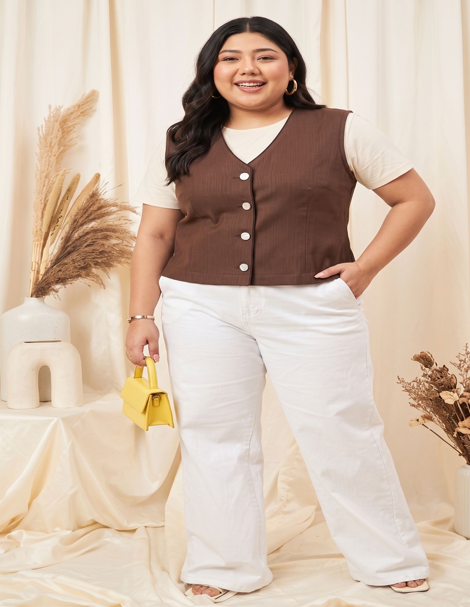 perfect productions Solid Women Waistcoat-picture-29