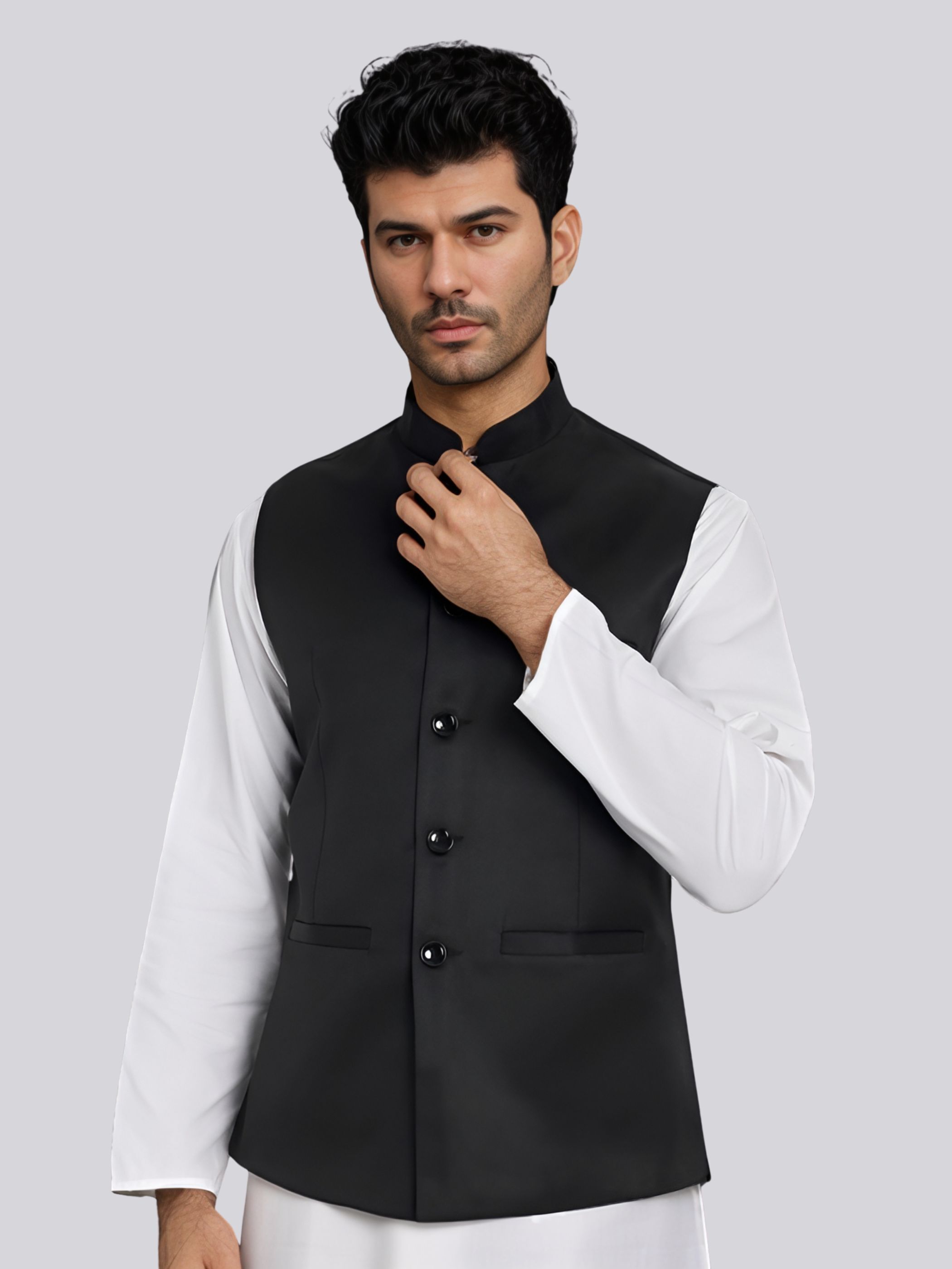 rocksy Solid Men Waistcoat-picture-18