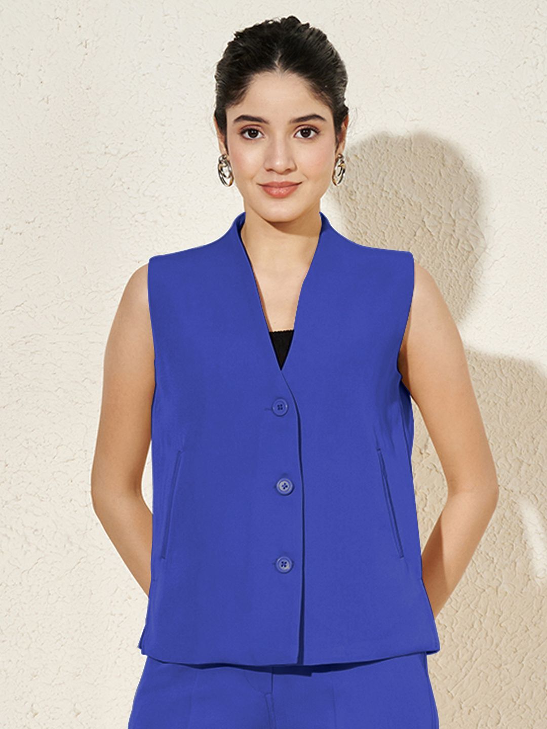 brinns Solid Women Waistcoat-picture-35