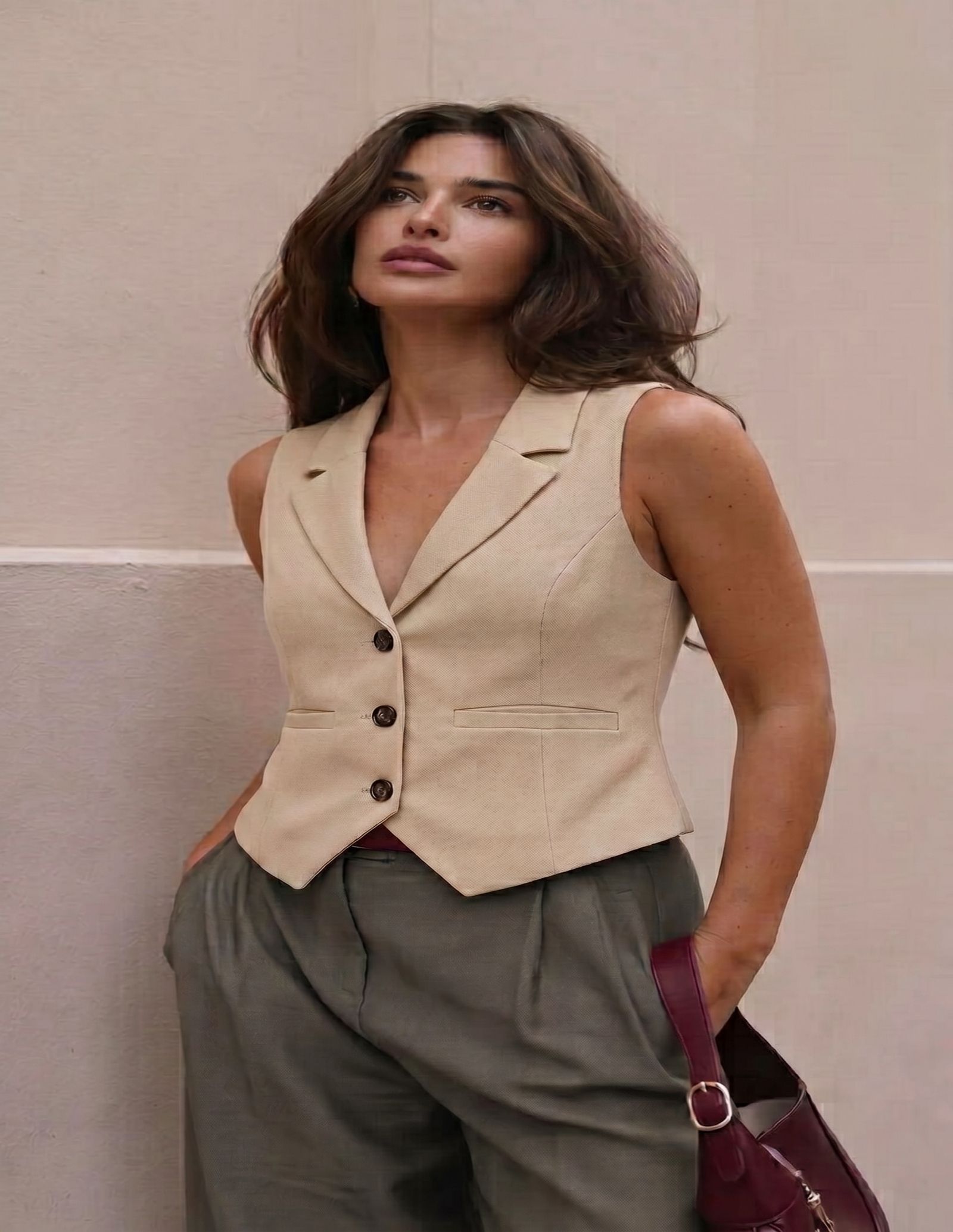 theclassictogs Solid Women Waistcoat-picture-12