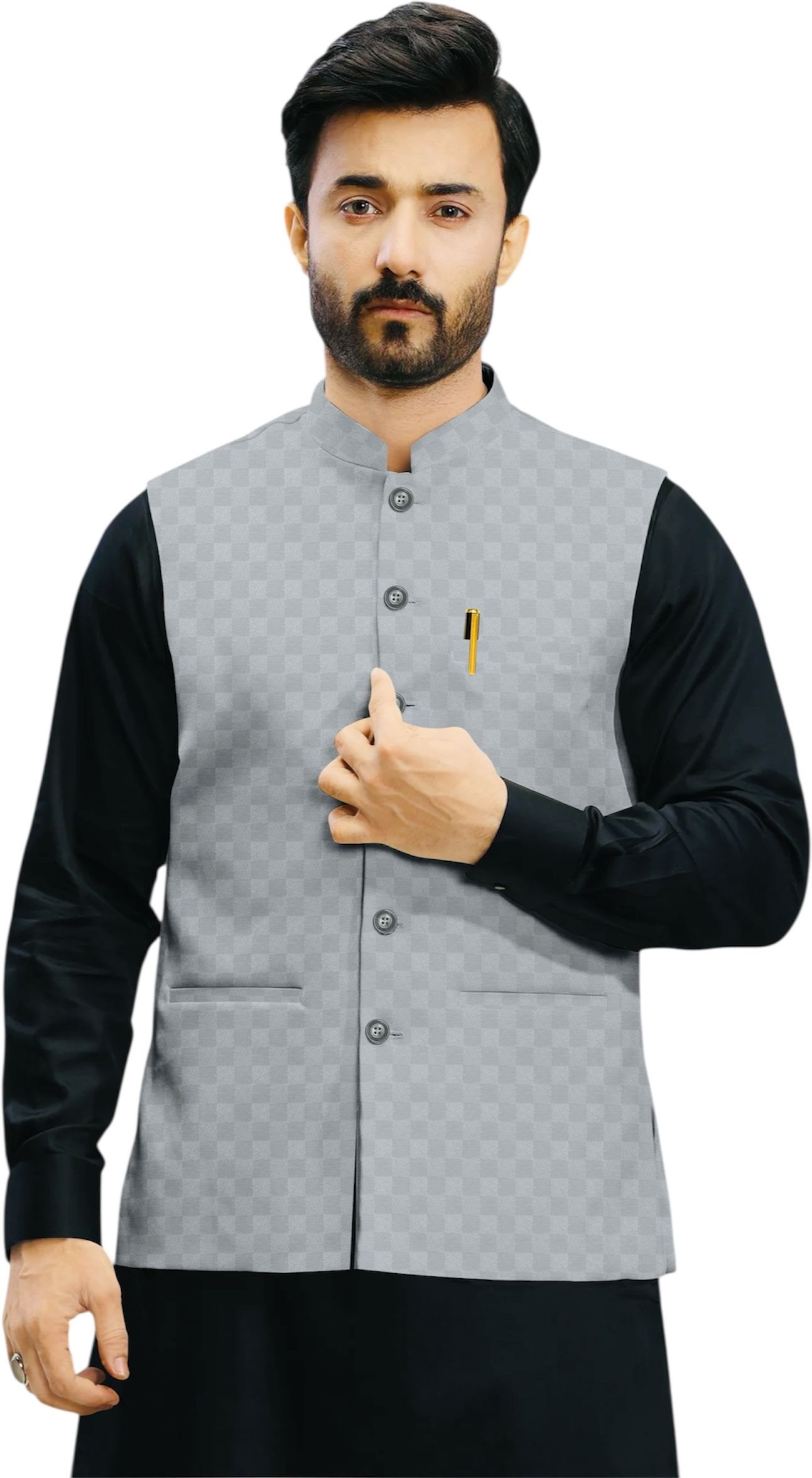 aa enterprises Checkered Men Waistcoat-picture-34