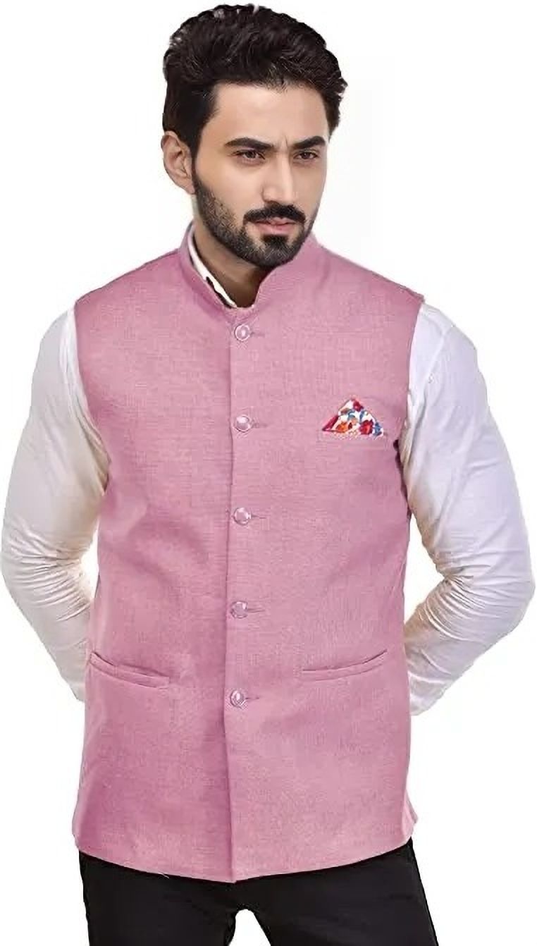 qitty Solid Men Waistcoat-picture-16