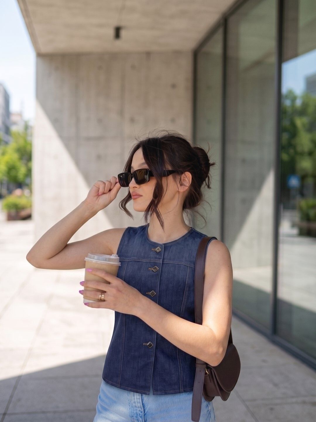 Solid Women Waistcoat-image-25